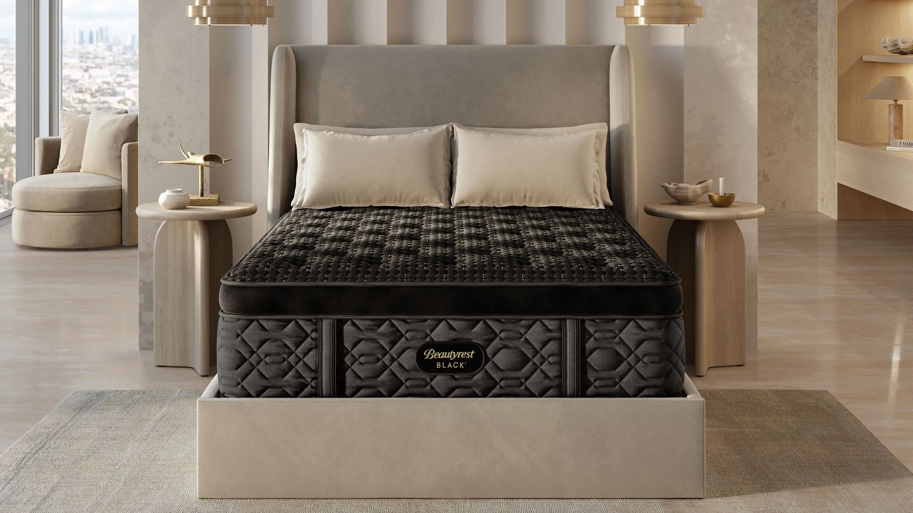 Beautyrest Black Series Four Summit Pillow Top Mattress - Thumbnail 4