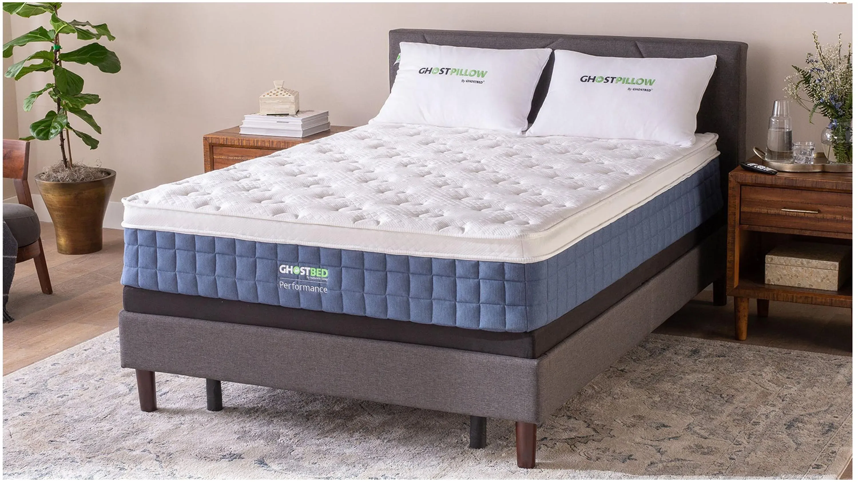 GhostBed 14" Performance Hybrid Mattress in a Box King Product_Image_Carousel