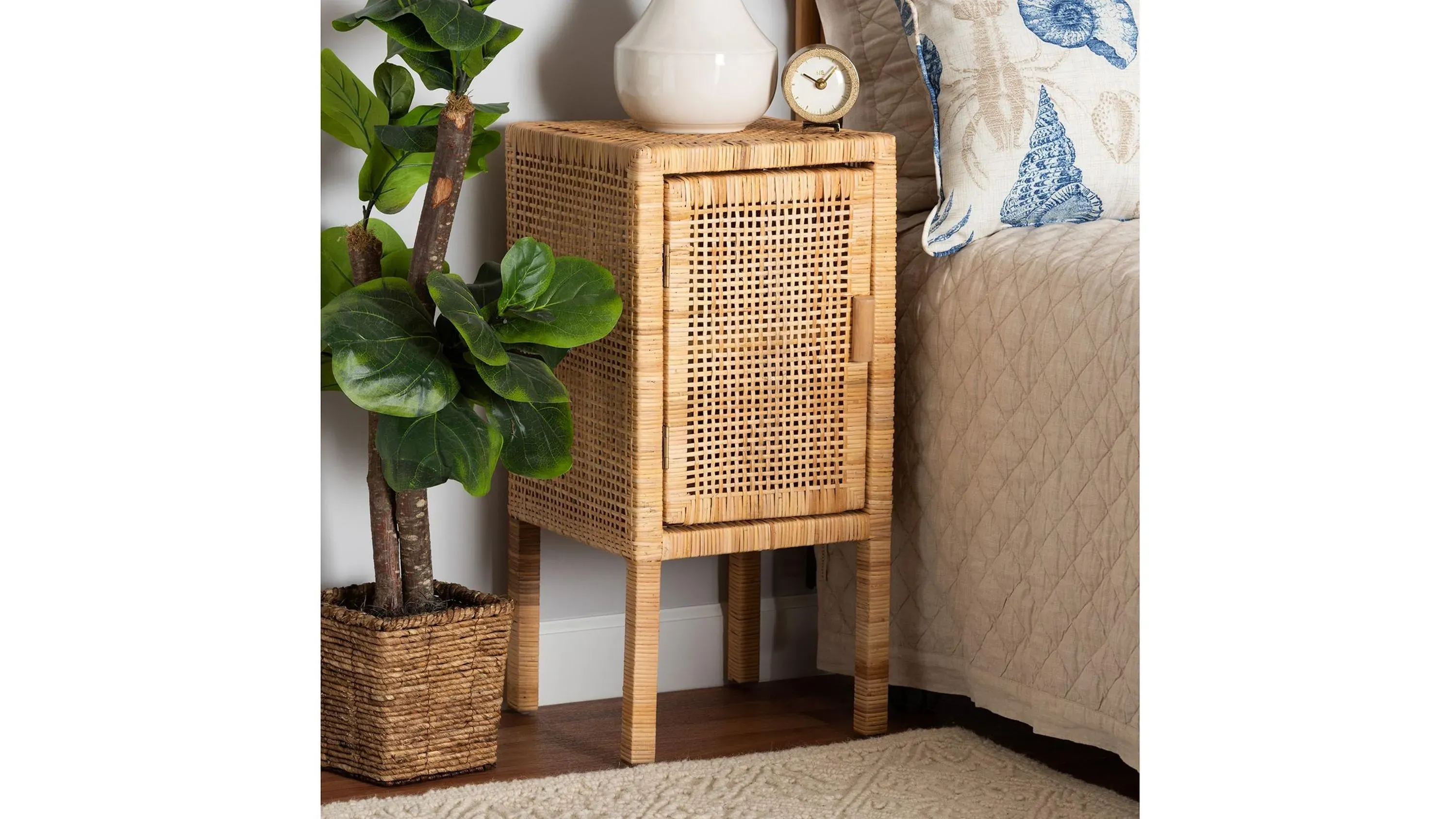Vivan Modern 1-Door Nightstand