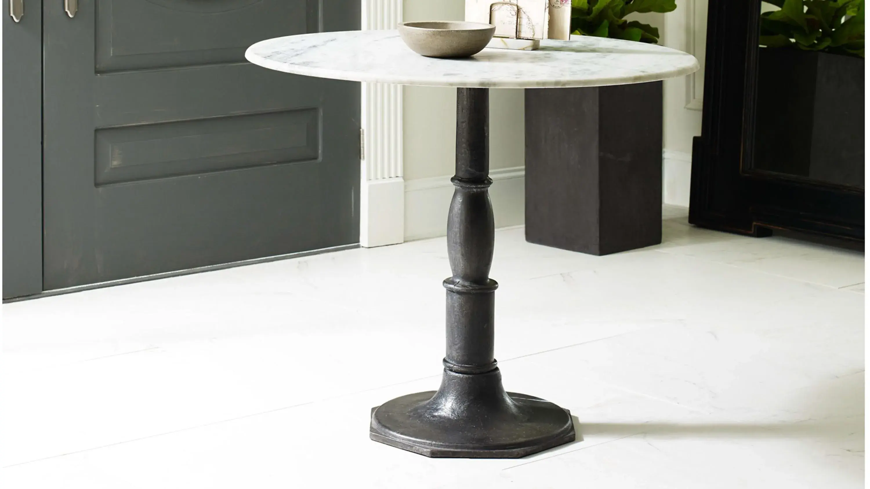 Lucy Round Bar-Height Dining Table - Thumbnail 2