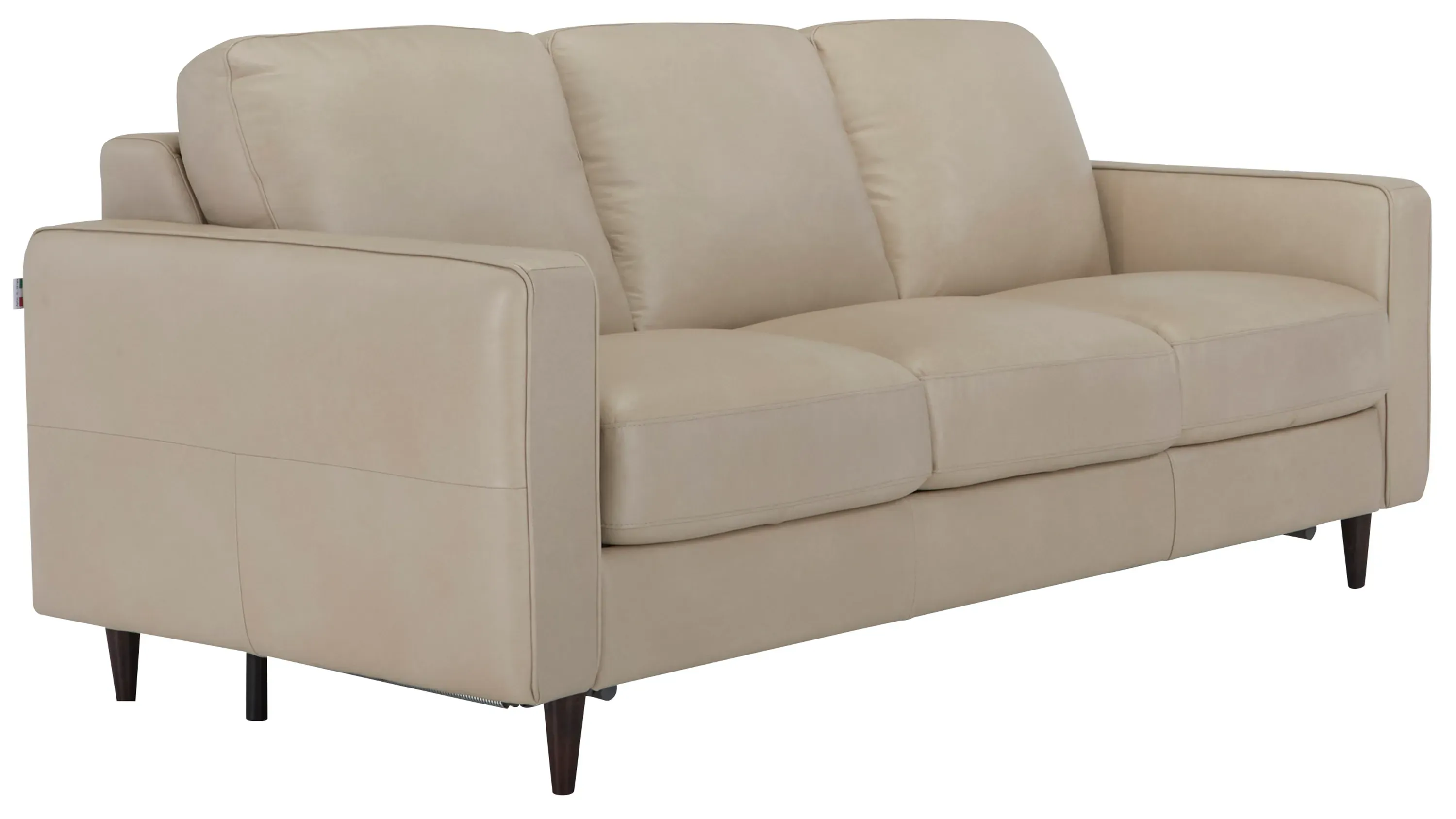 Milano Leather Queen Sleeper w/ Memory Foam Mattress | Raymour