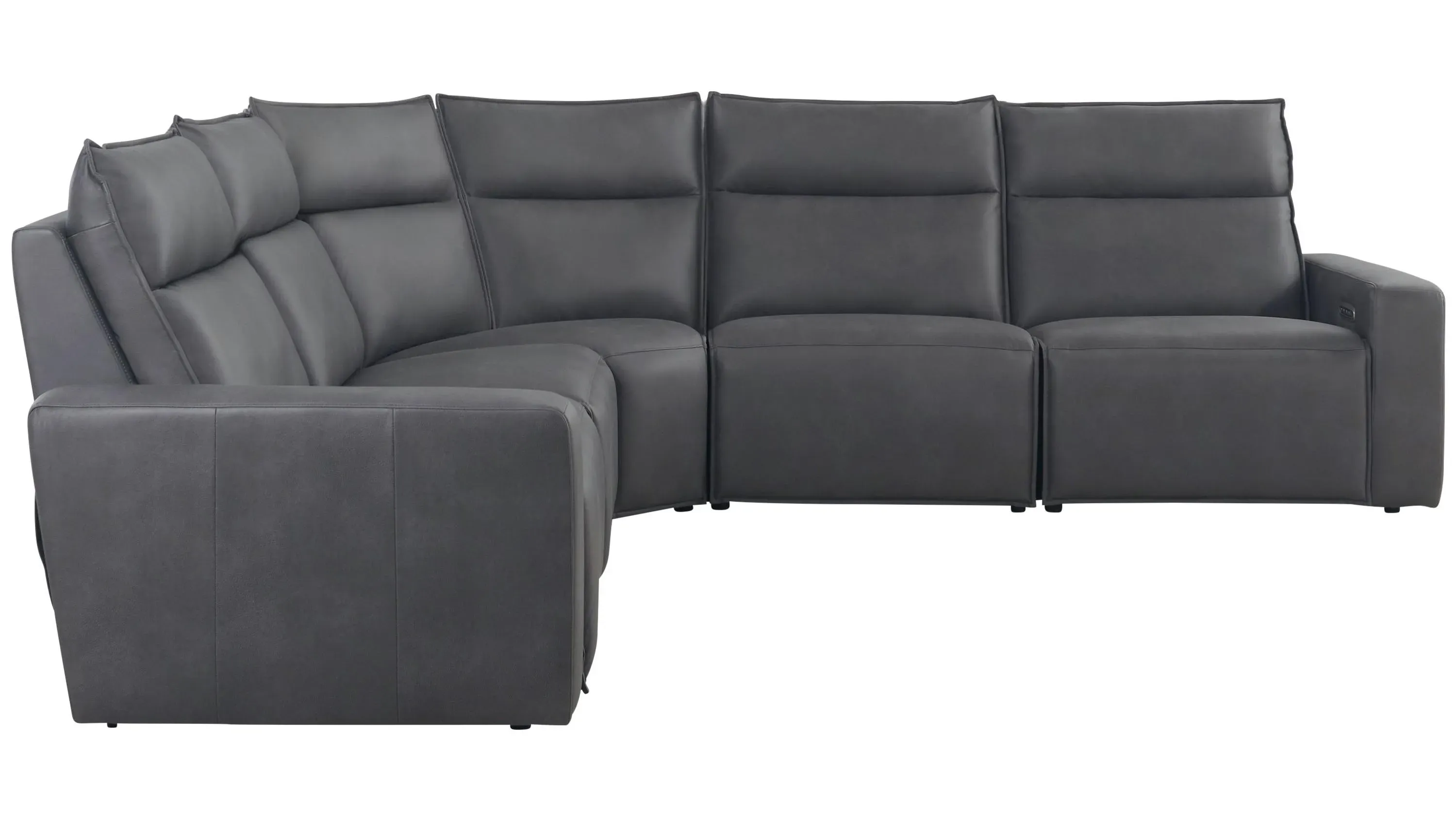 ModularTwo 5-pc. Power Sectional w/ Power Headrest