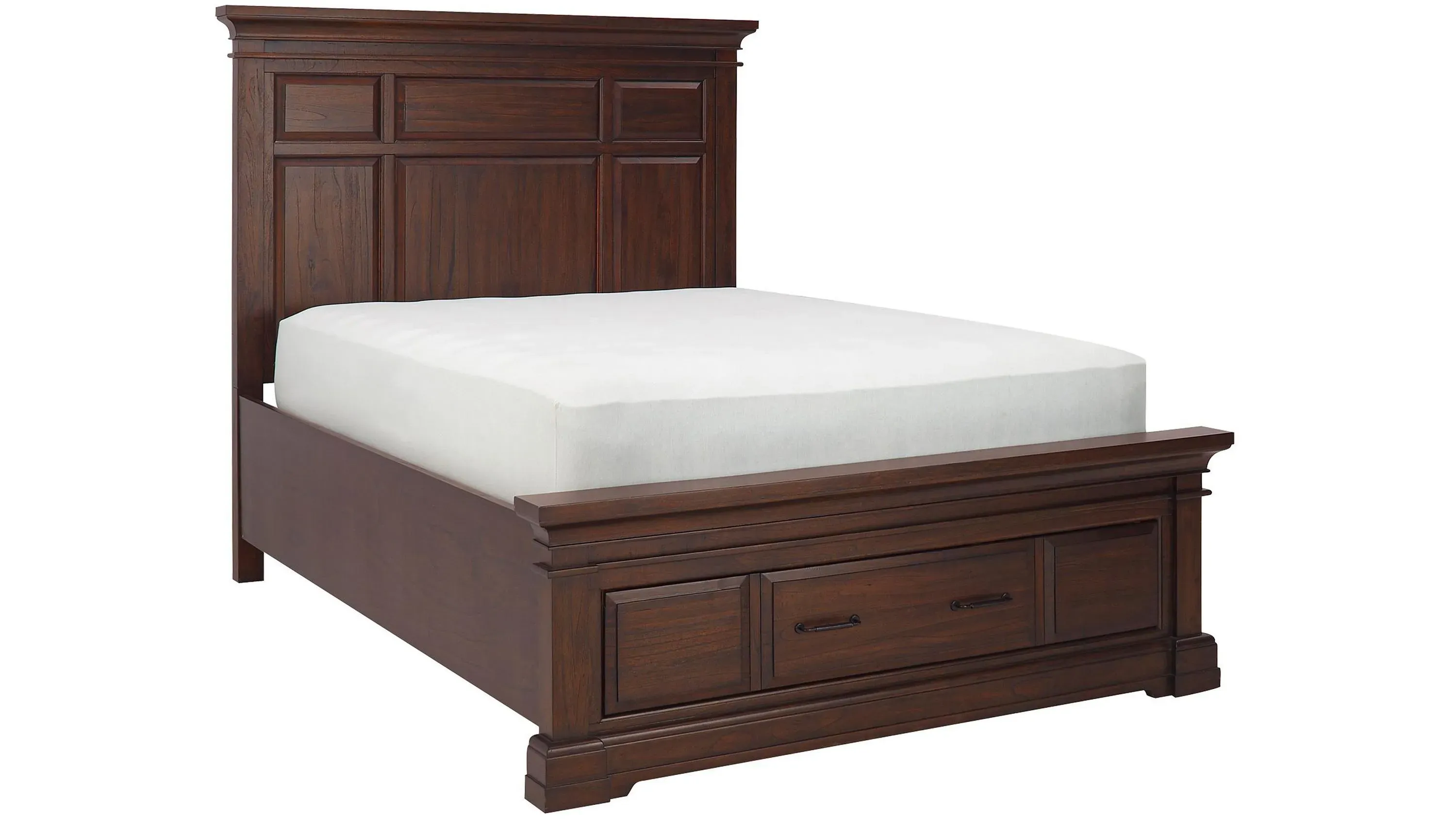 Richmond Platform Storage Bed | Raymour \u0026 Flanigan, image size:3000x1688