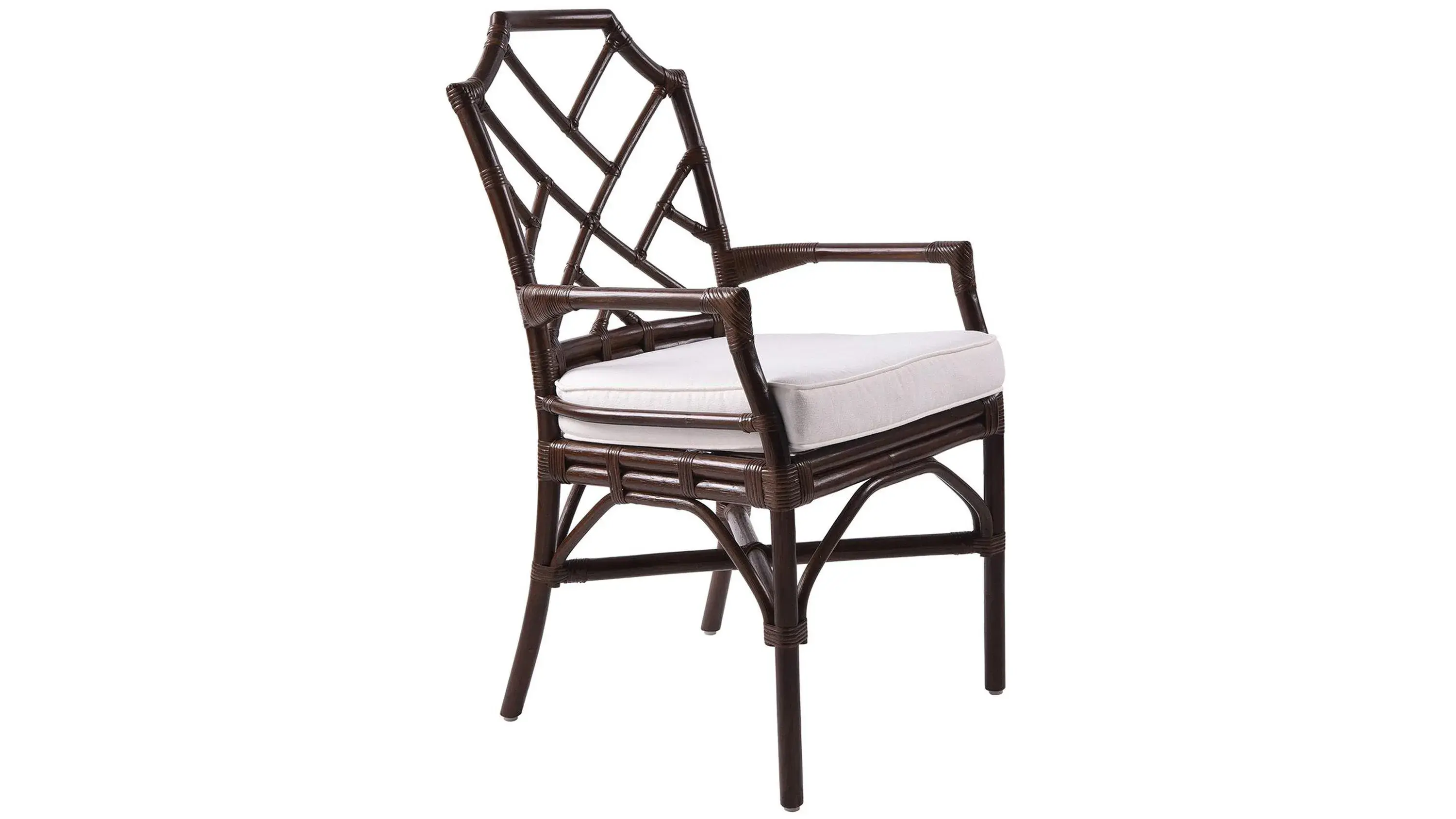 Kara Rattan Arm Chair - Thumbnail 3