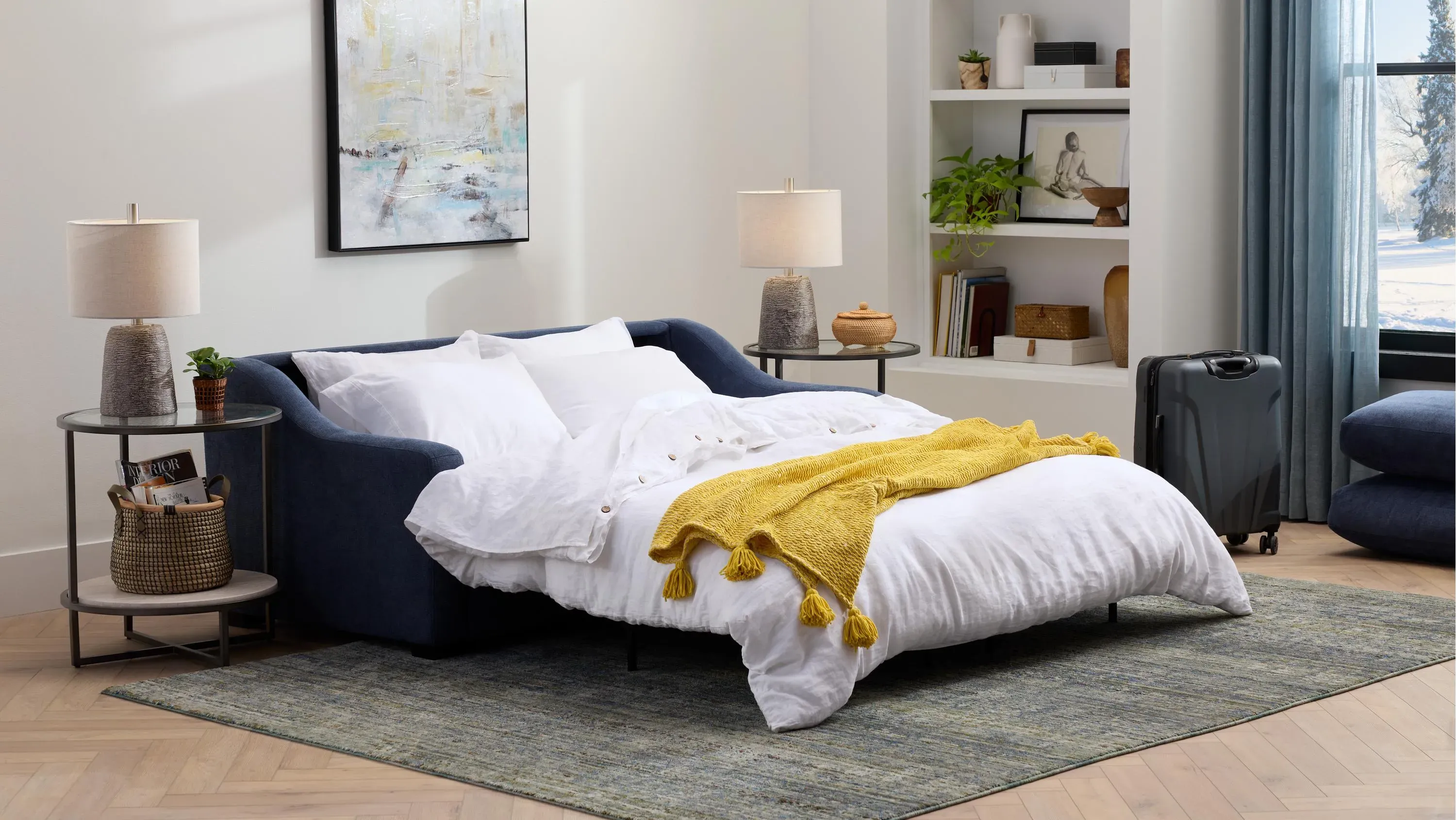 Alora Queen Sleeper w/ Foam Mattress