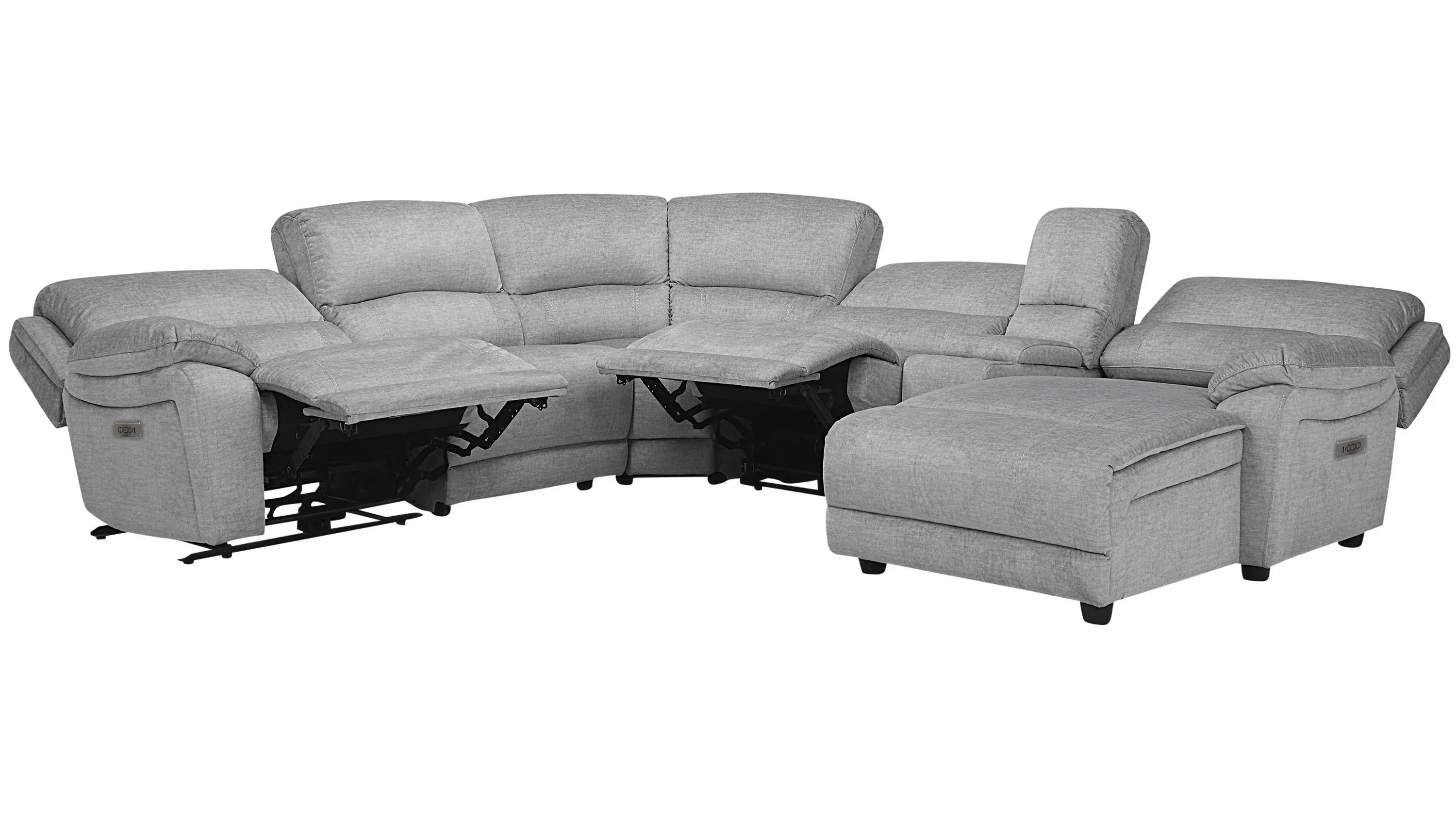 Marley 6-pc. Power Sectional