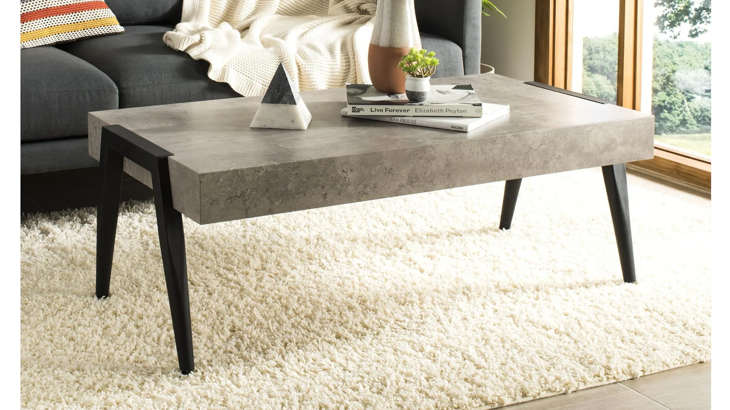 Levinson Rectangular Coffee Table | Raymour & Flanigan