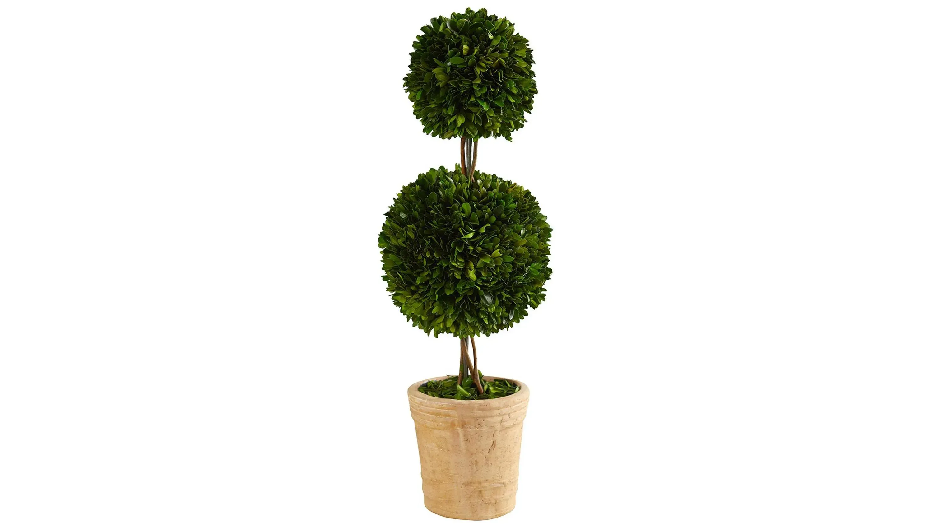2.5ft. Boxwood Ball Artificial Topiar...