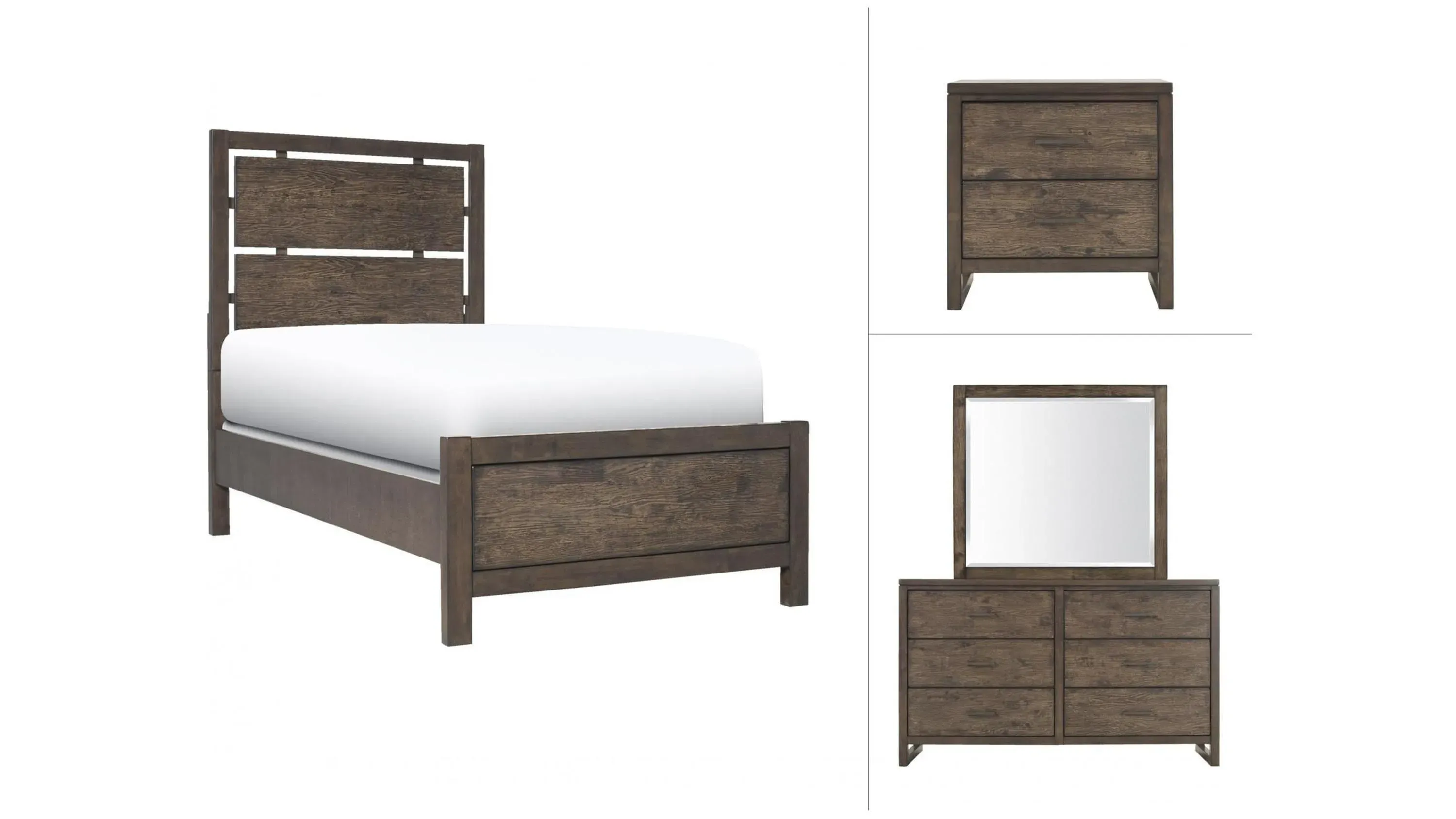 mahiron✿¨̮ Mariana 4-pc. Bedroom Set | Raymour & Flanigan