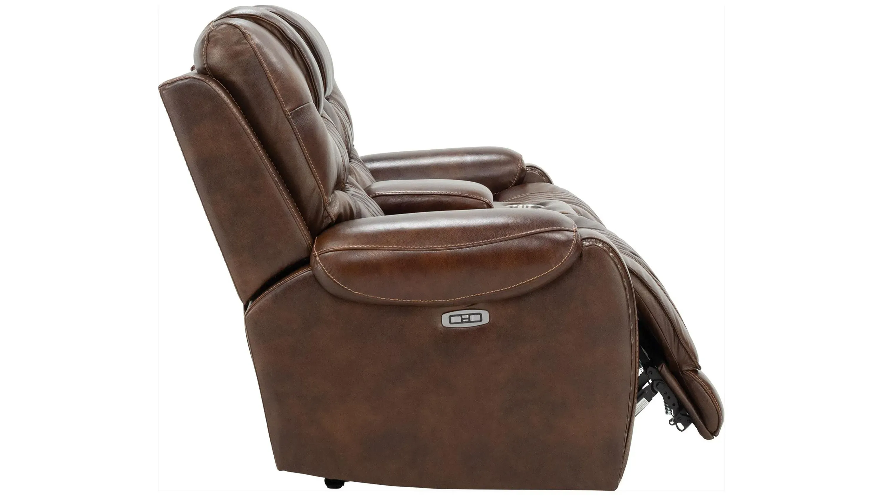Ballard Power Console Loveseat w/Power Headrest | Raymour & Flanigan