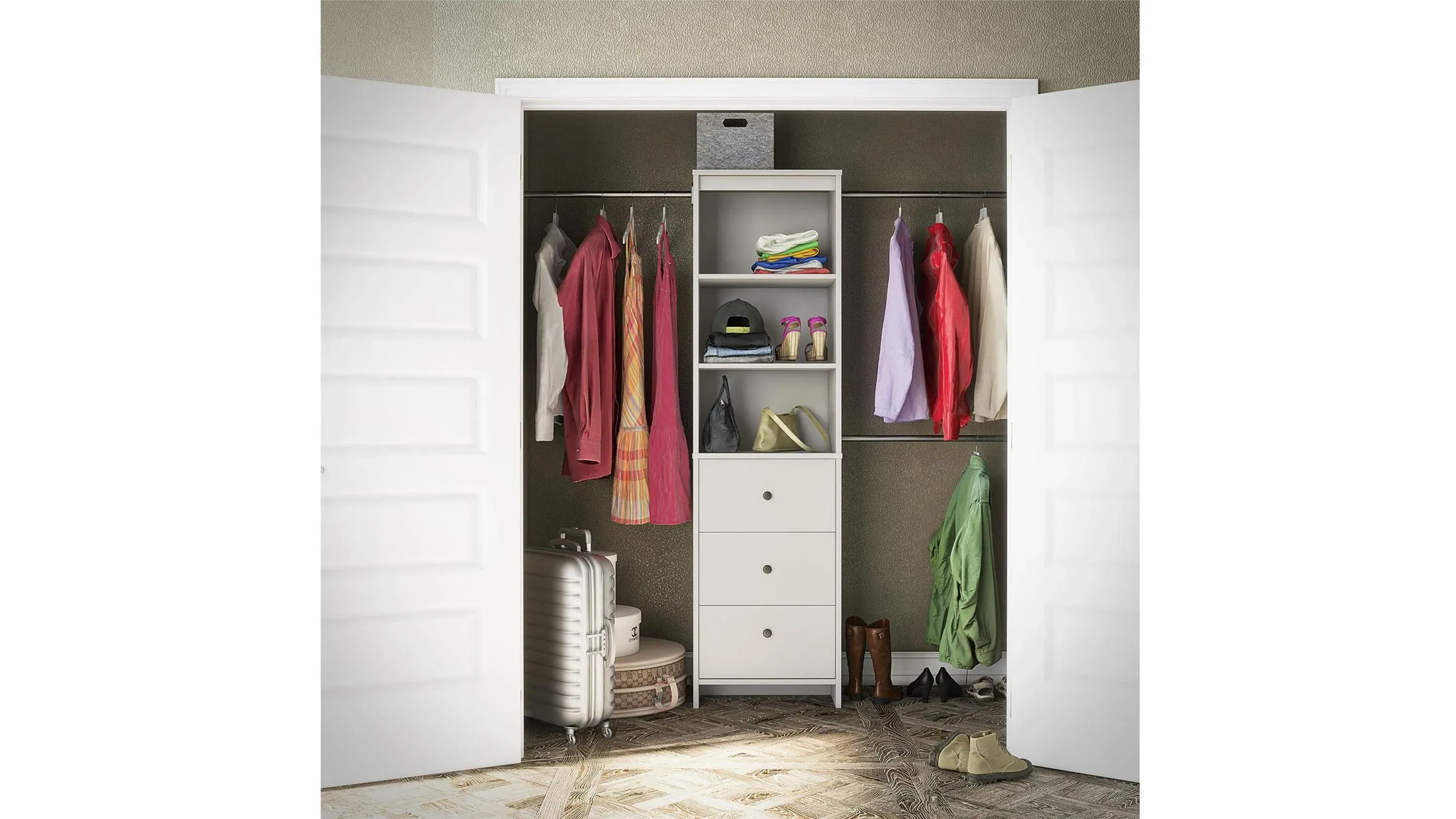 Systembuild Beckett Closet Storage Organizer