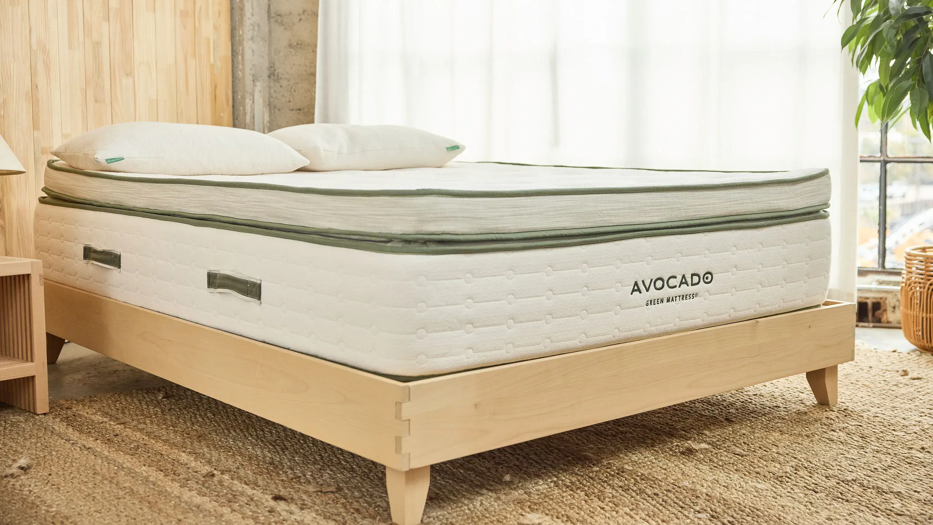 Avocado Green Mattress BoxTop Plush - Thumbnail 2
