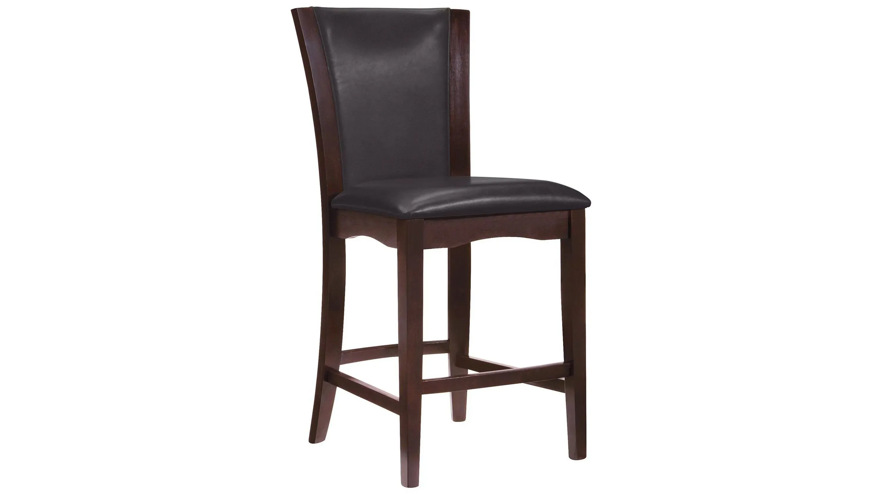 Venice bar stool brown pu leather discount