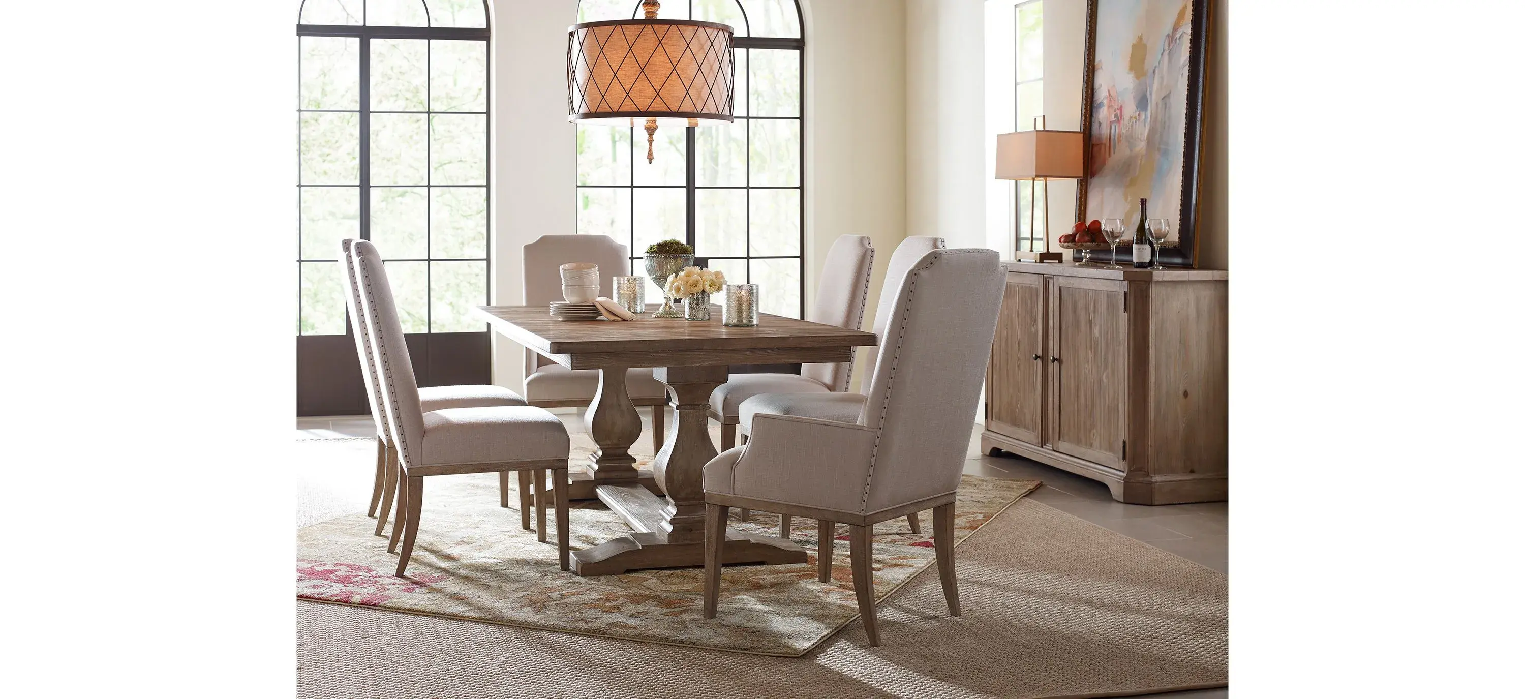 Monteverdi By Rachael Ray Upholstered Host Arm Chair Set of 2 Raymour Flanigan