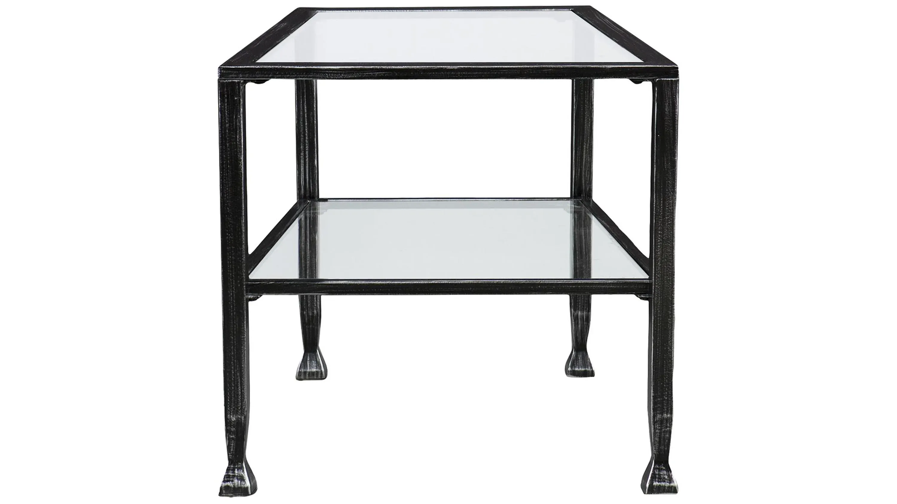 Bexley Metal/Glass Rectangular Cocktail Table