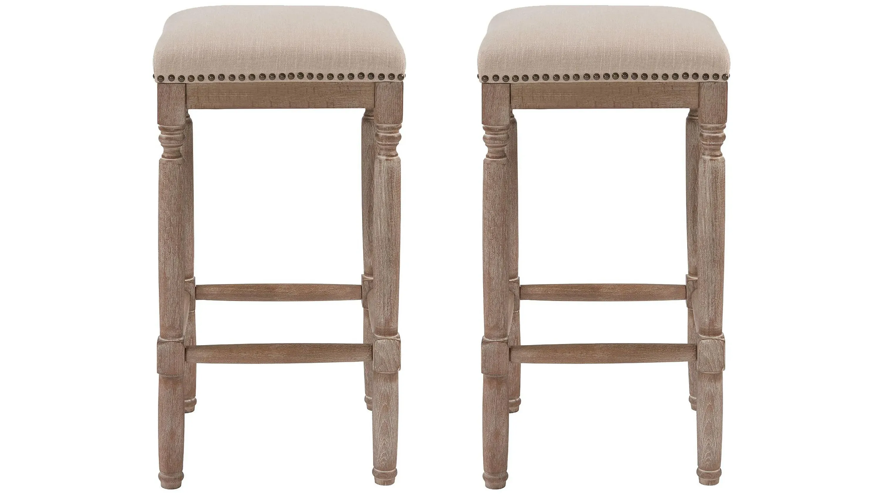 Ernie Counter Stool: Set of 2 French Cream Product_Image_Carousel