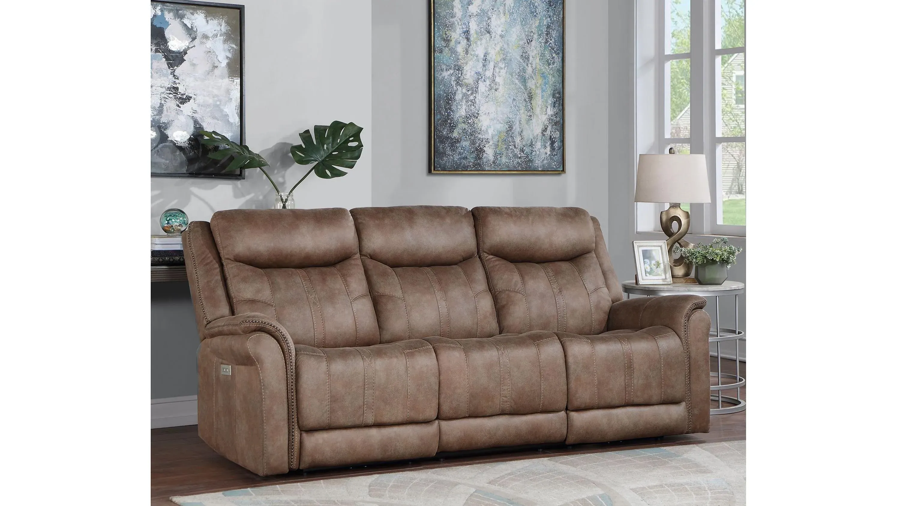 Morrison Power Sofa | Raymour & Flanigan