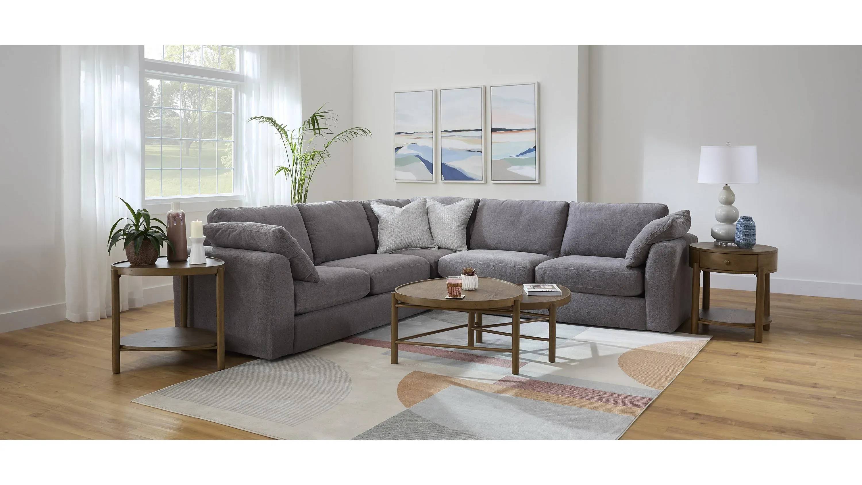 Nappily 3-pc. Sectional | Raymour & Flanigan