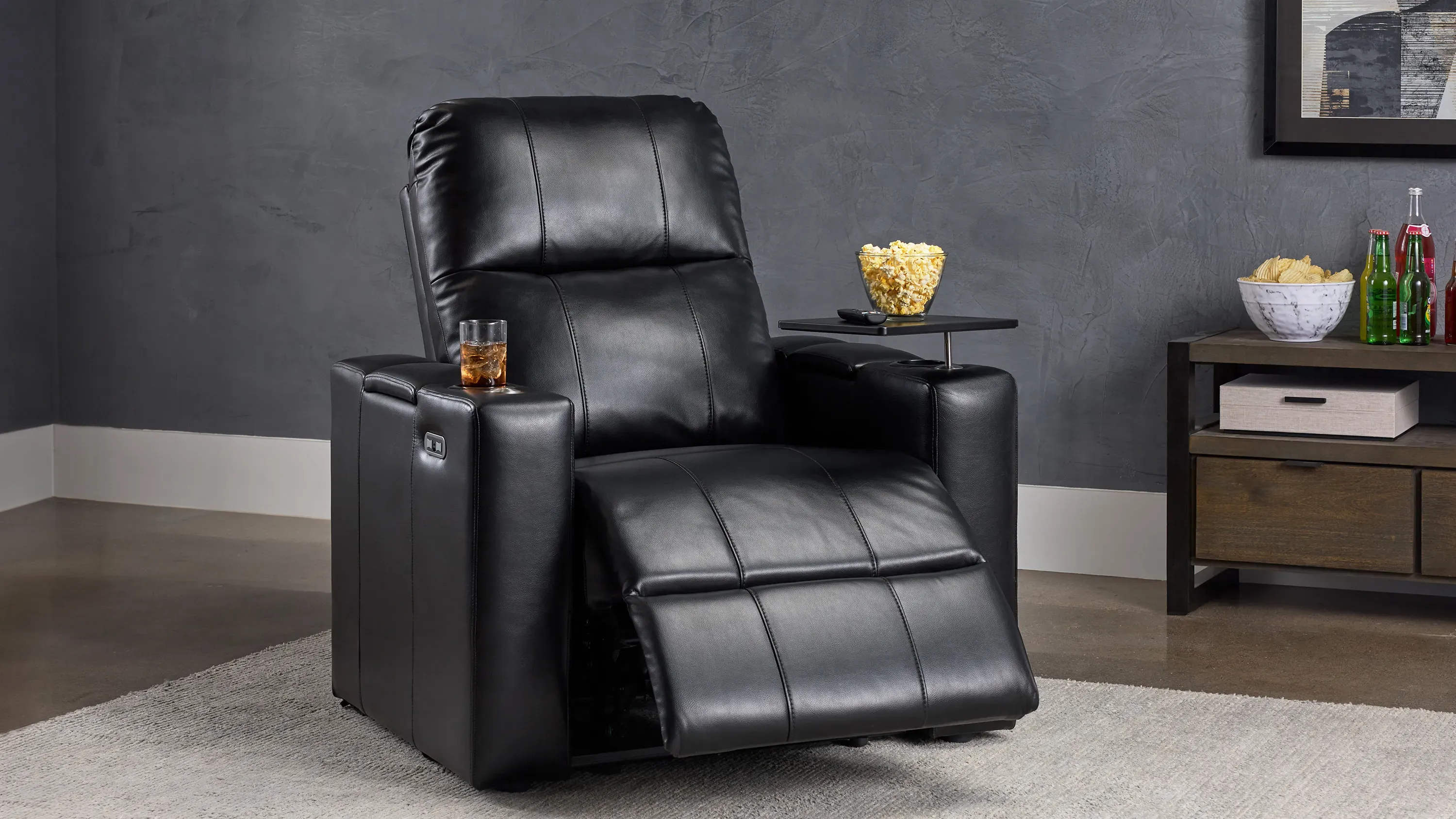 Matrix Home Theater Power Recliner | Raymour & Flanigan