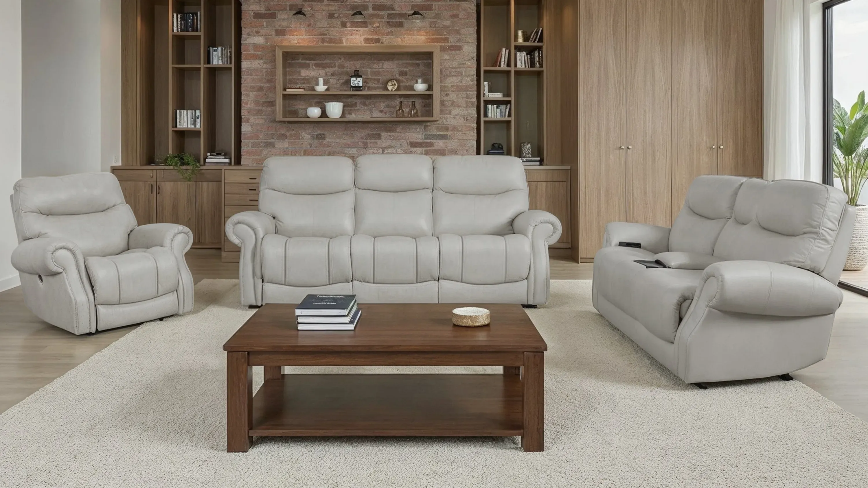 Brooks 3-pc. Zero Gravity Triple Power Sofa | Raymour & Flanigan