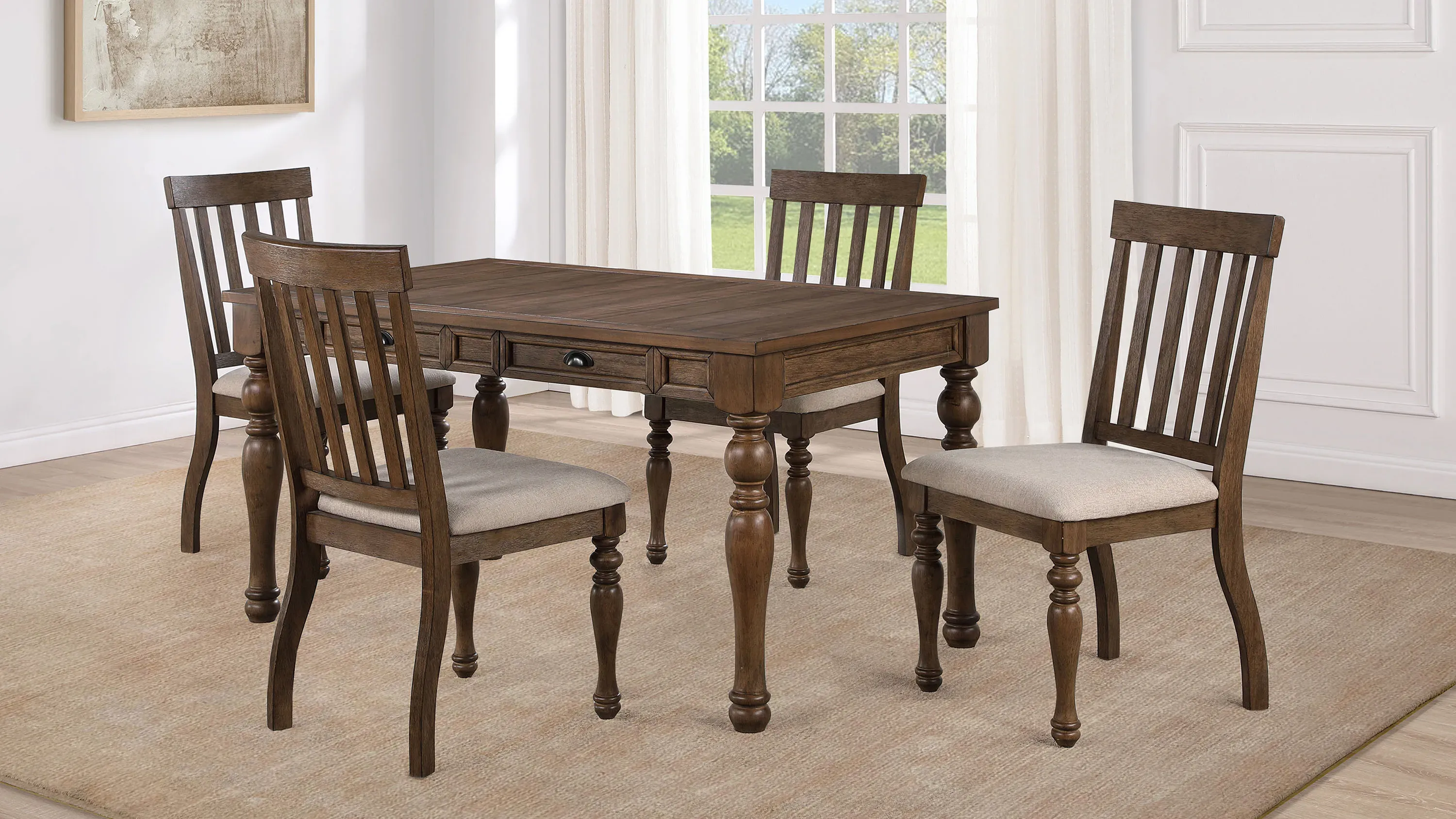 アトリエgg シャンブルブランシェ RD Joanna Dining Table | Raymour & Flanigan