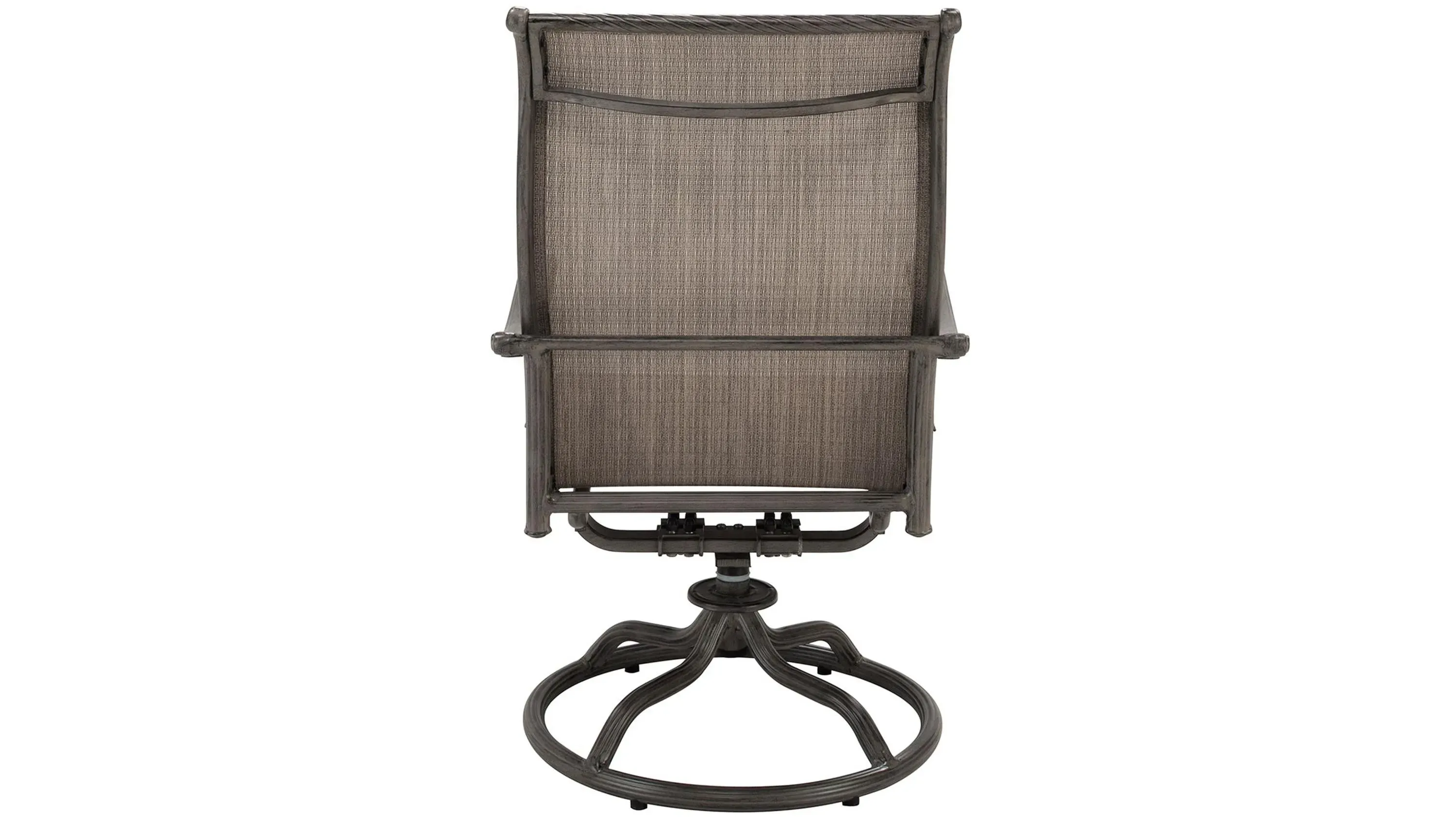 Indigo Bay Outdoor Dining Swivel Sling Chair