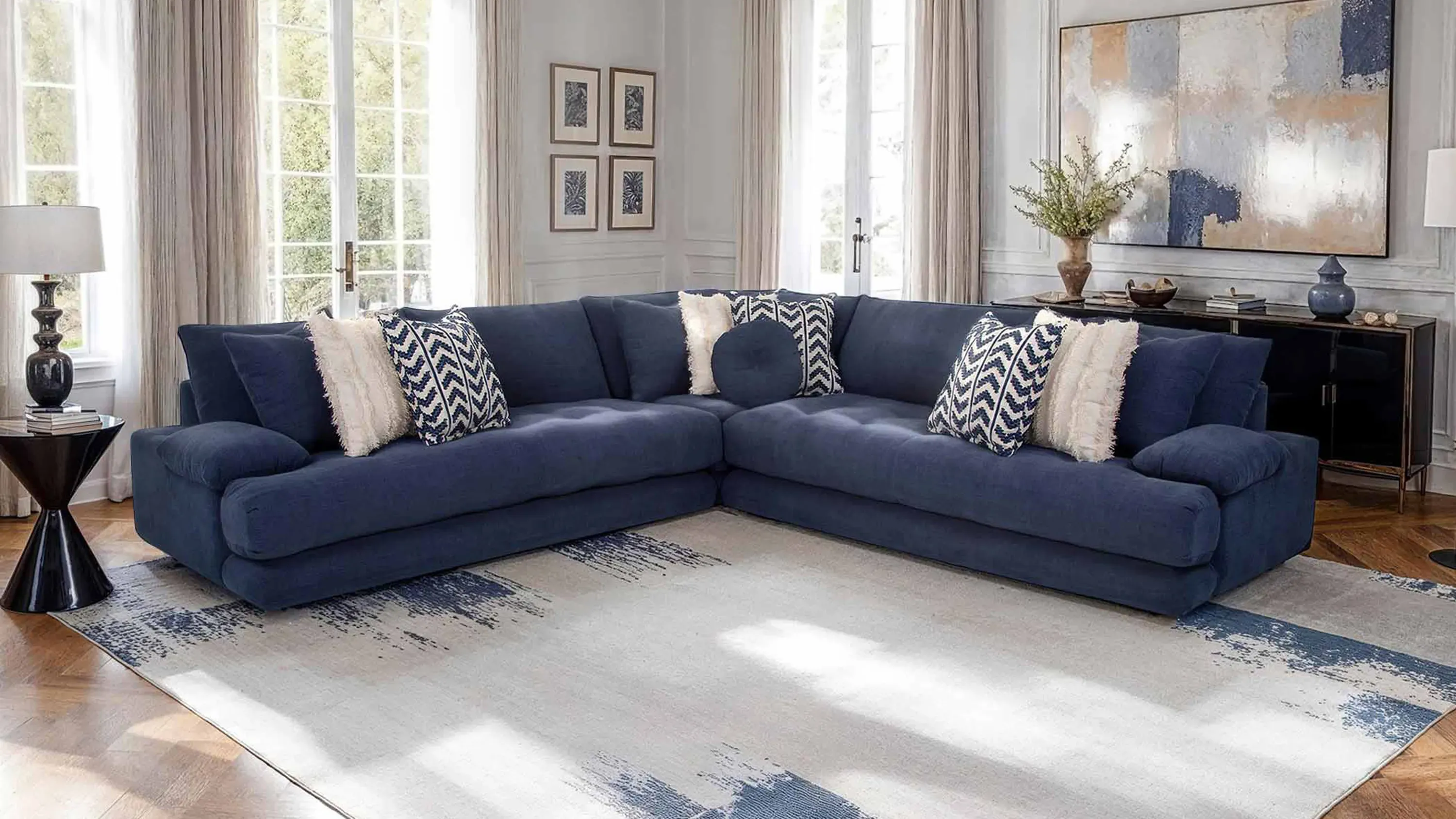 Neptune 3-pc. Sectional | Raymour & Flanigan