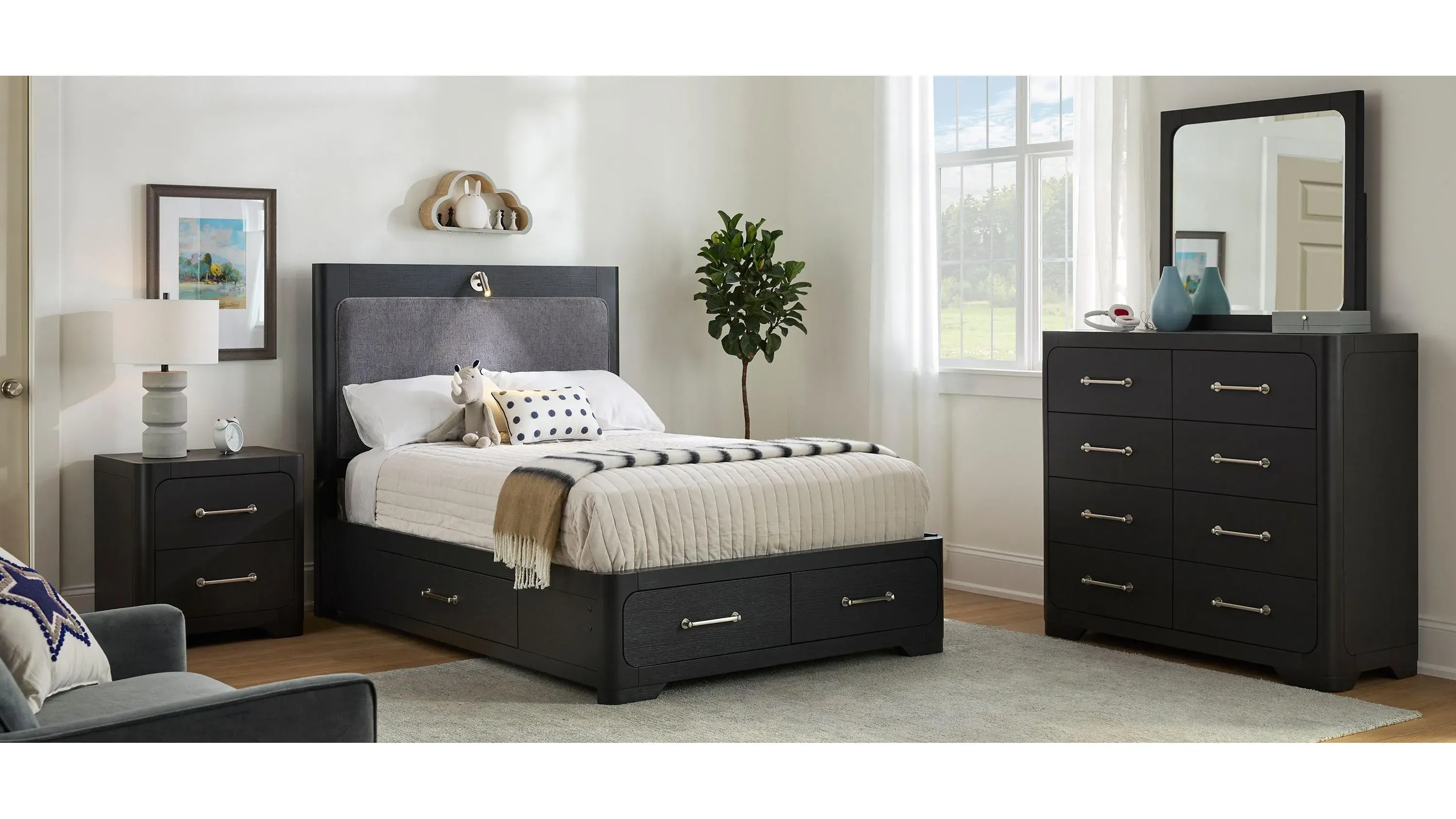 Palmer Lake Full Storage Bed