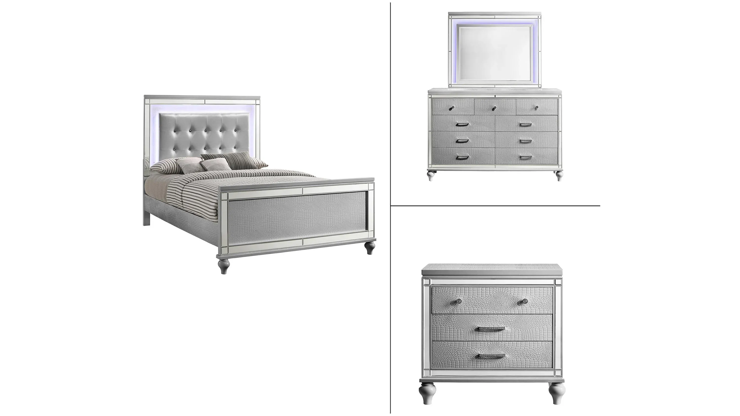 Valentino 4-pc. Bedroom Set