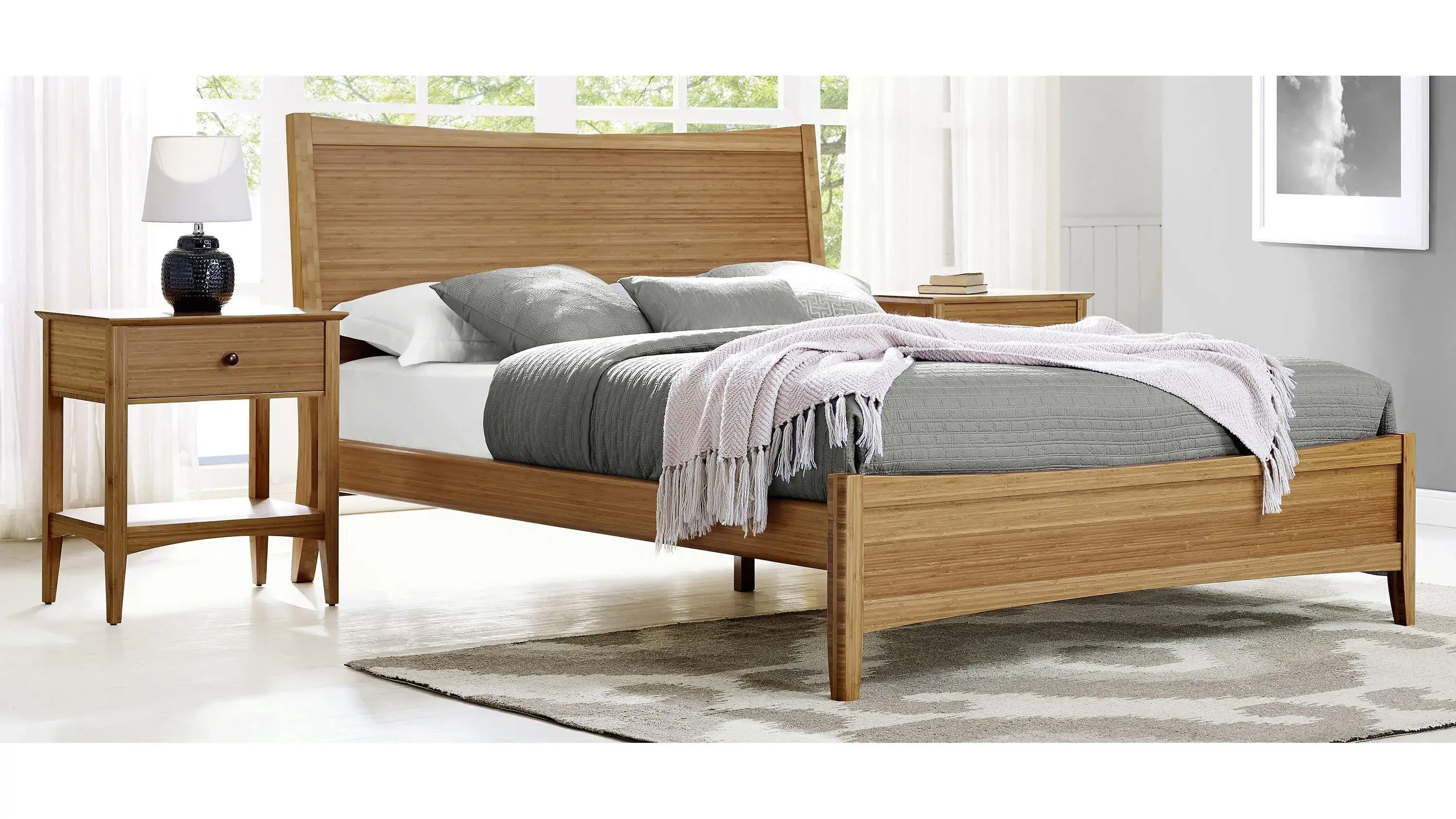 Willow Platform Bed - Thumbnail 5