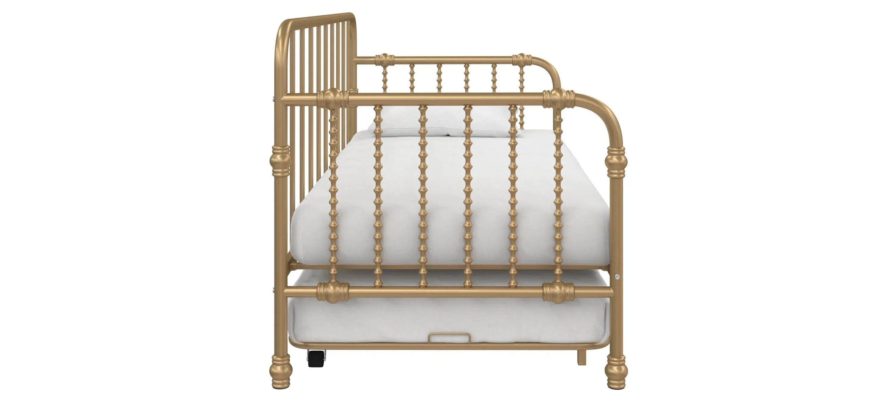 Gold metal daybed cheap