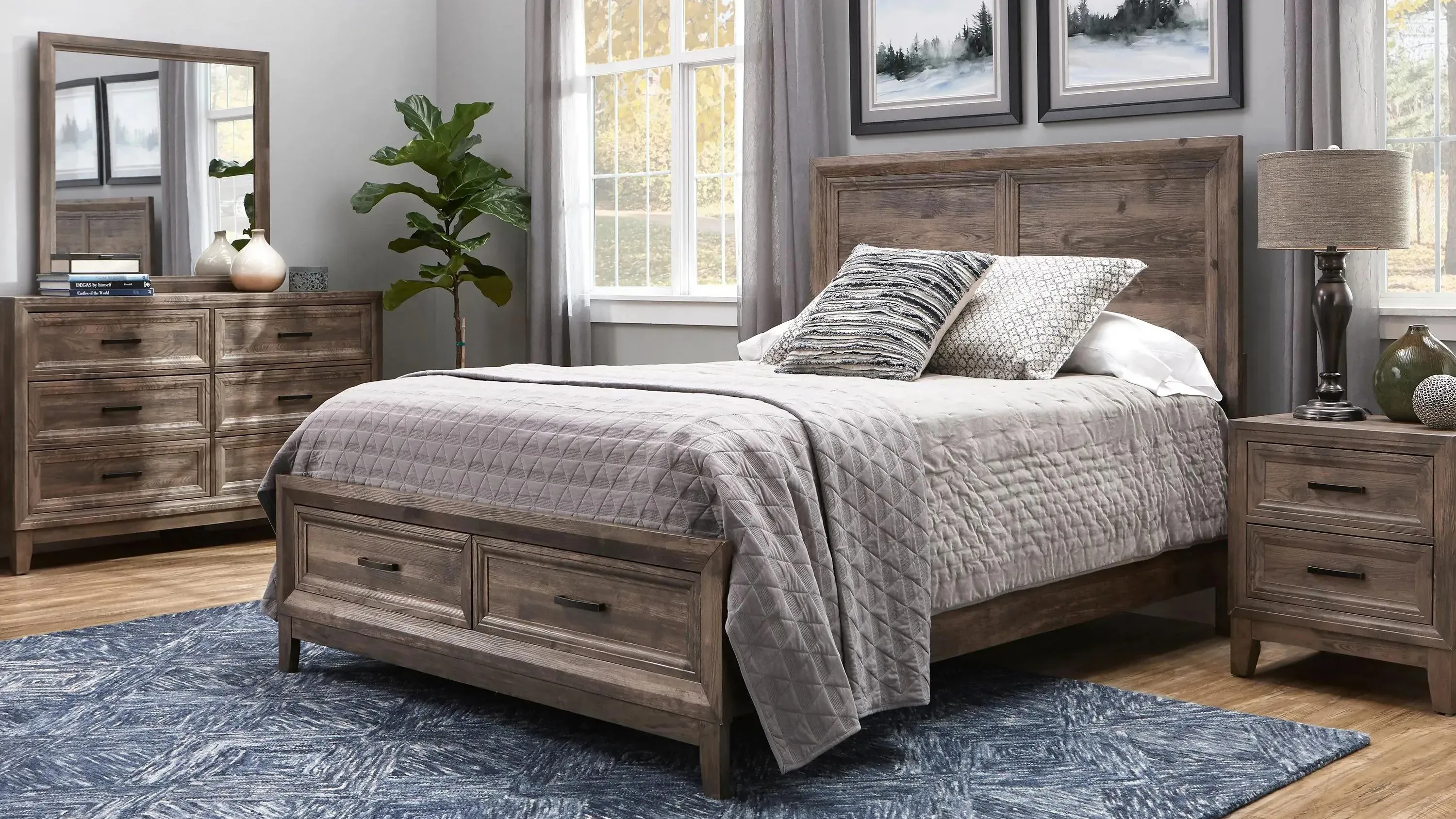 Rayburn 4-pc. Bedroom Set | Raymour & Flanigan