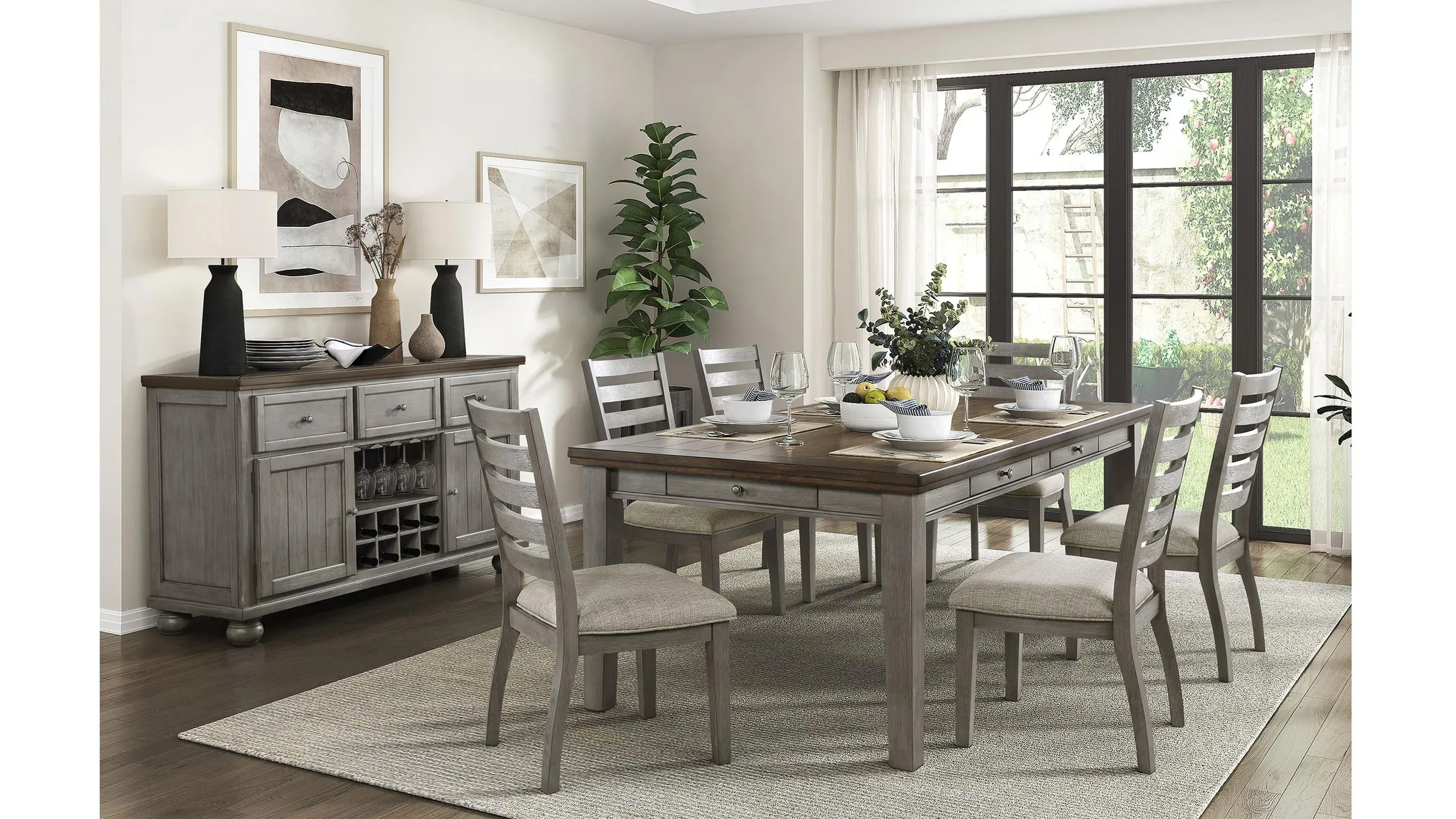 Daye Dining Room Server | Raymour & Flanigan