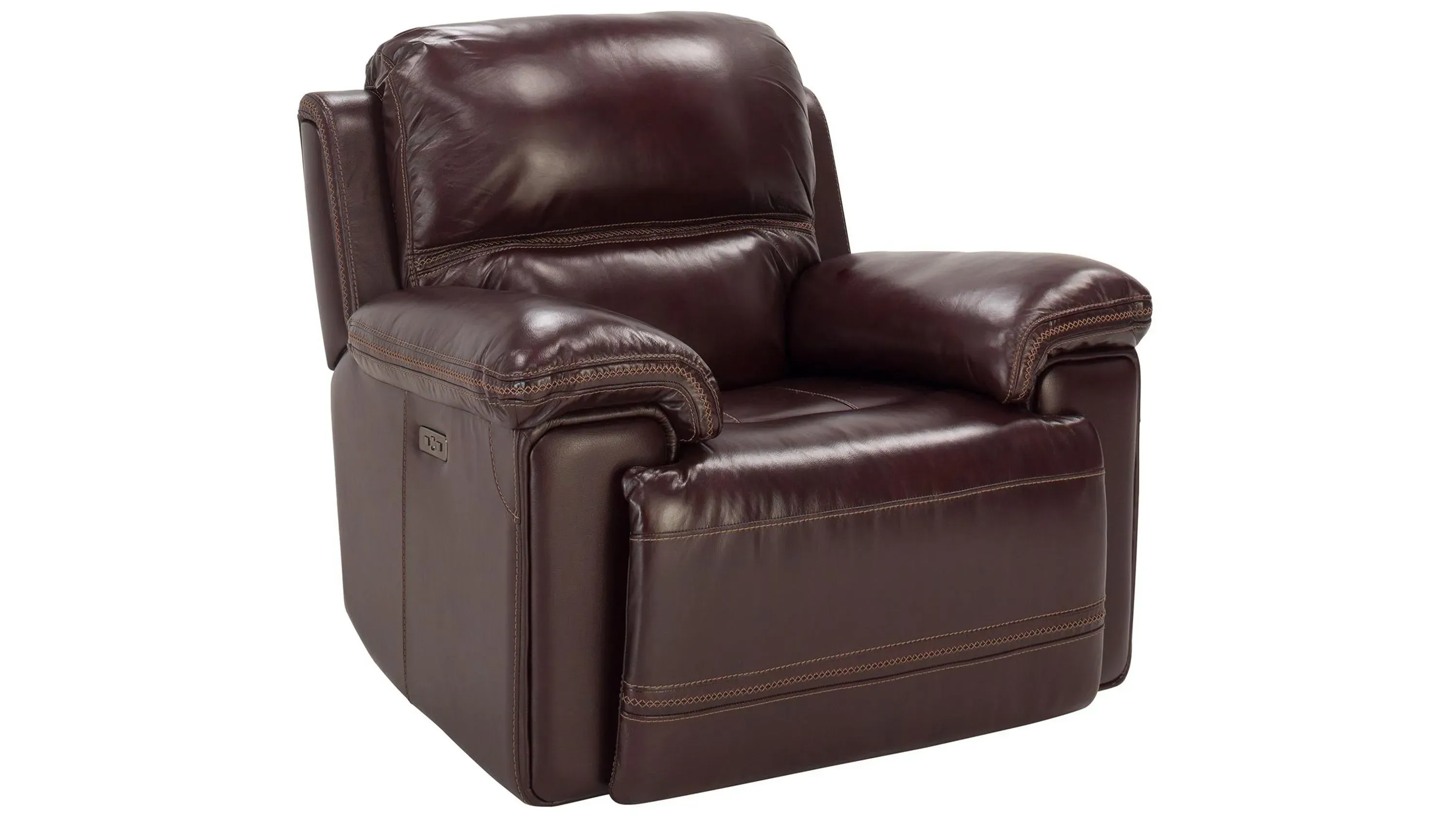 Harding Power Recliner w/Power Headrest | Raymour & Flanigan