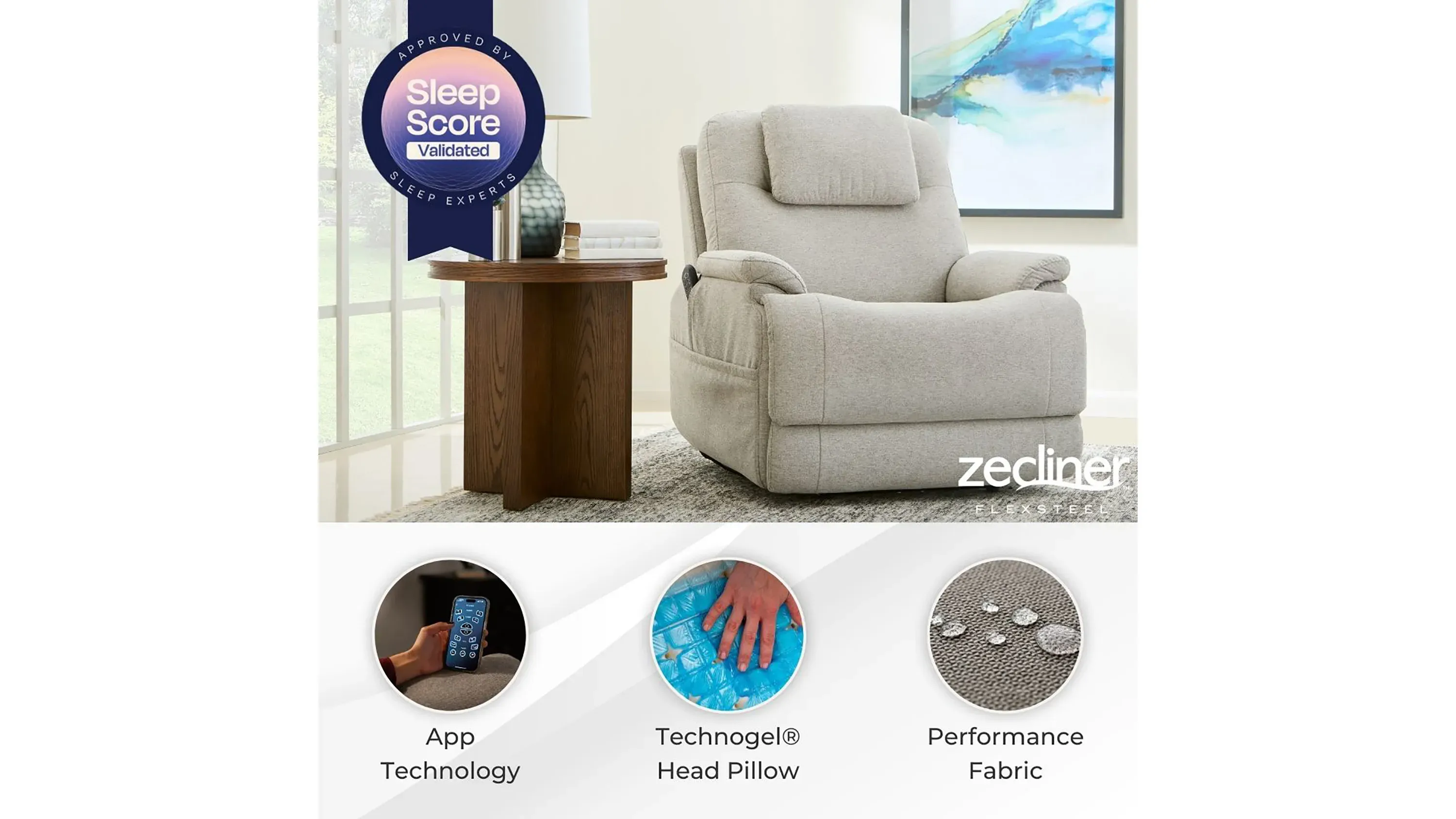 Zecliner Triple Power Lift Recliner | Raymour & Flanigan