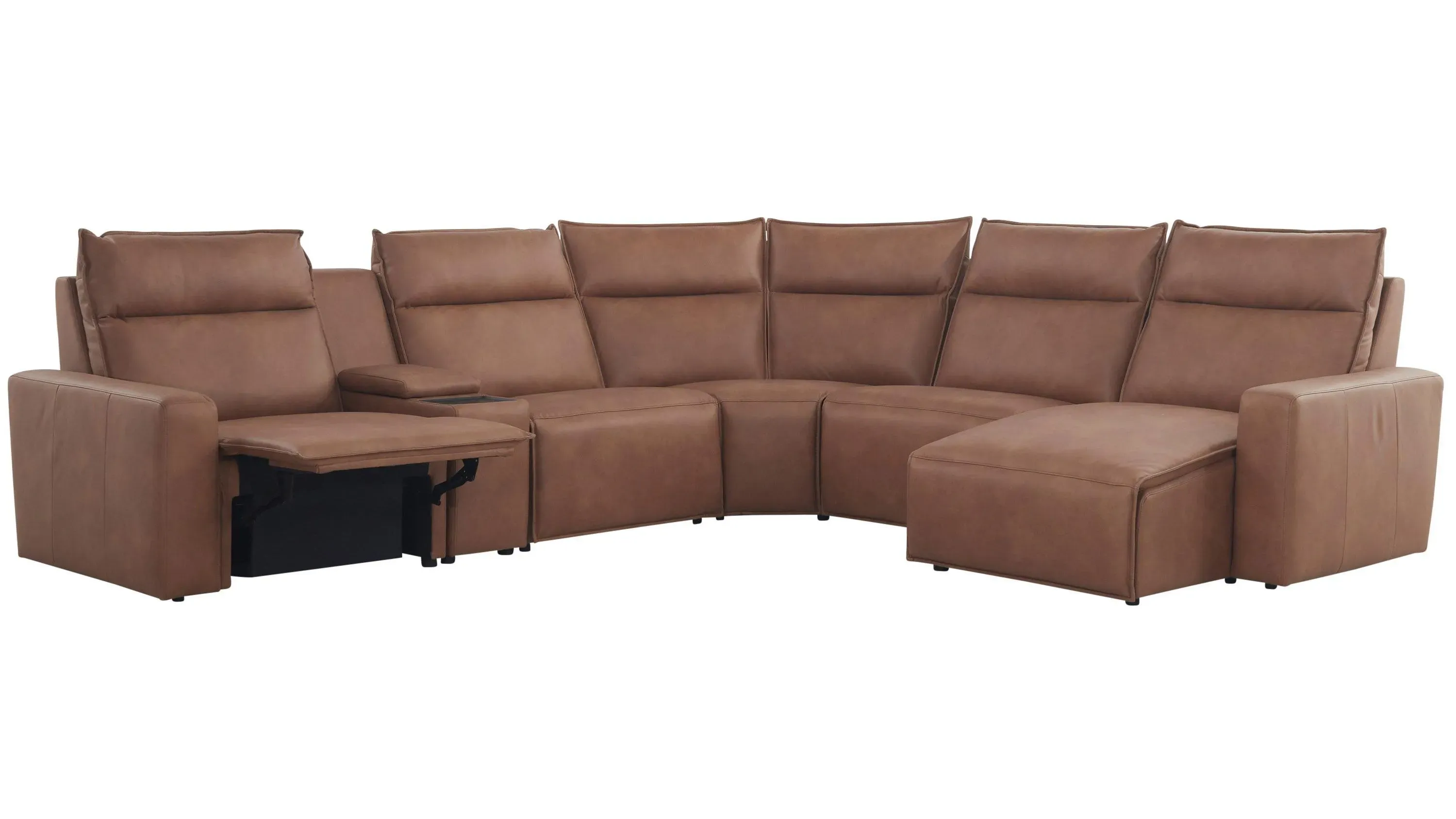 ModularTwo 6-pc. Power Sectional w/ Power Headrest