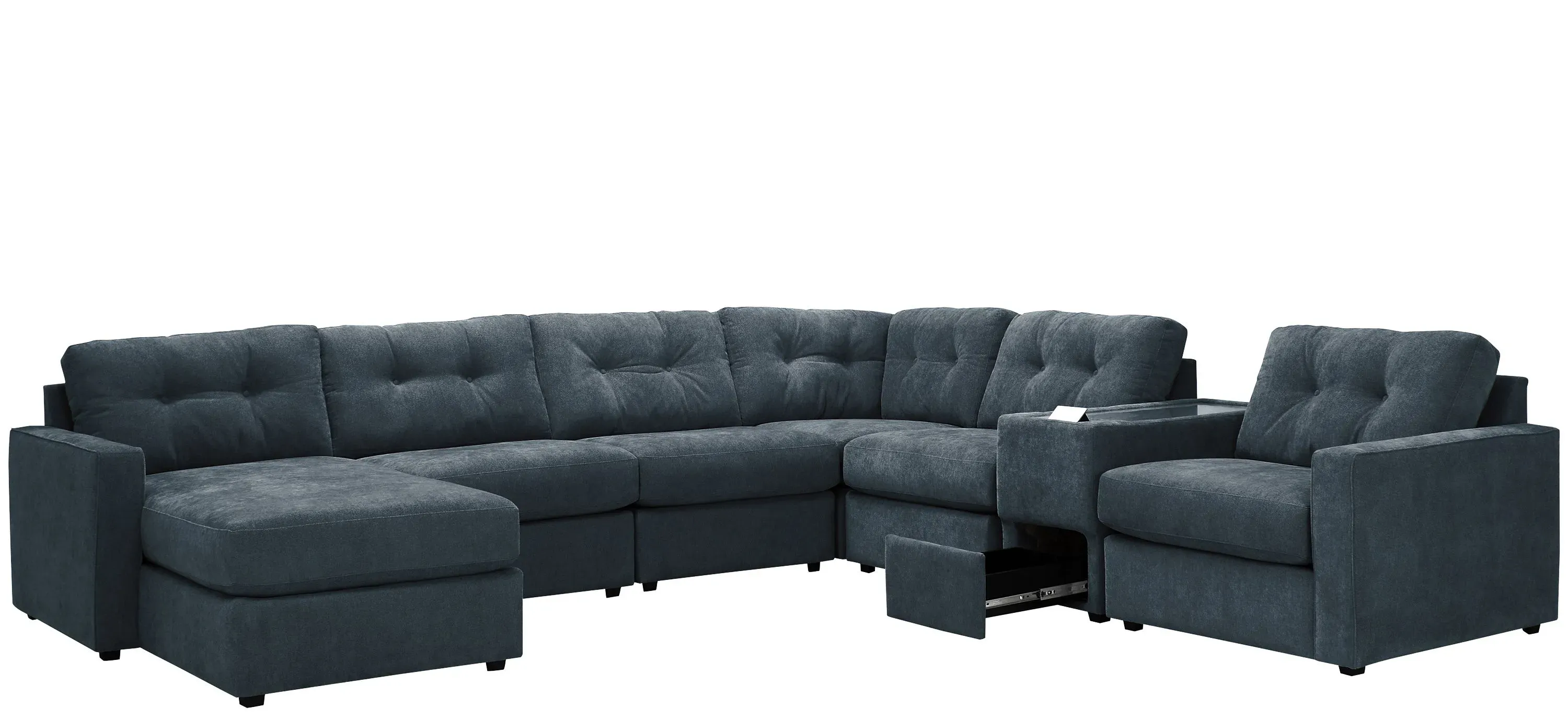 ModularOne 7-pc. Sectional w/One Power Console
