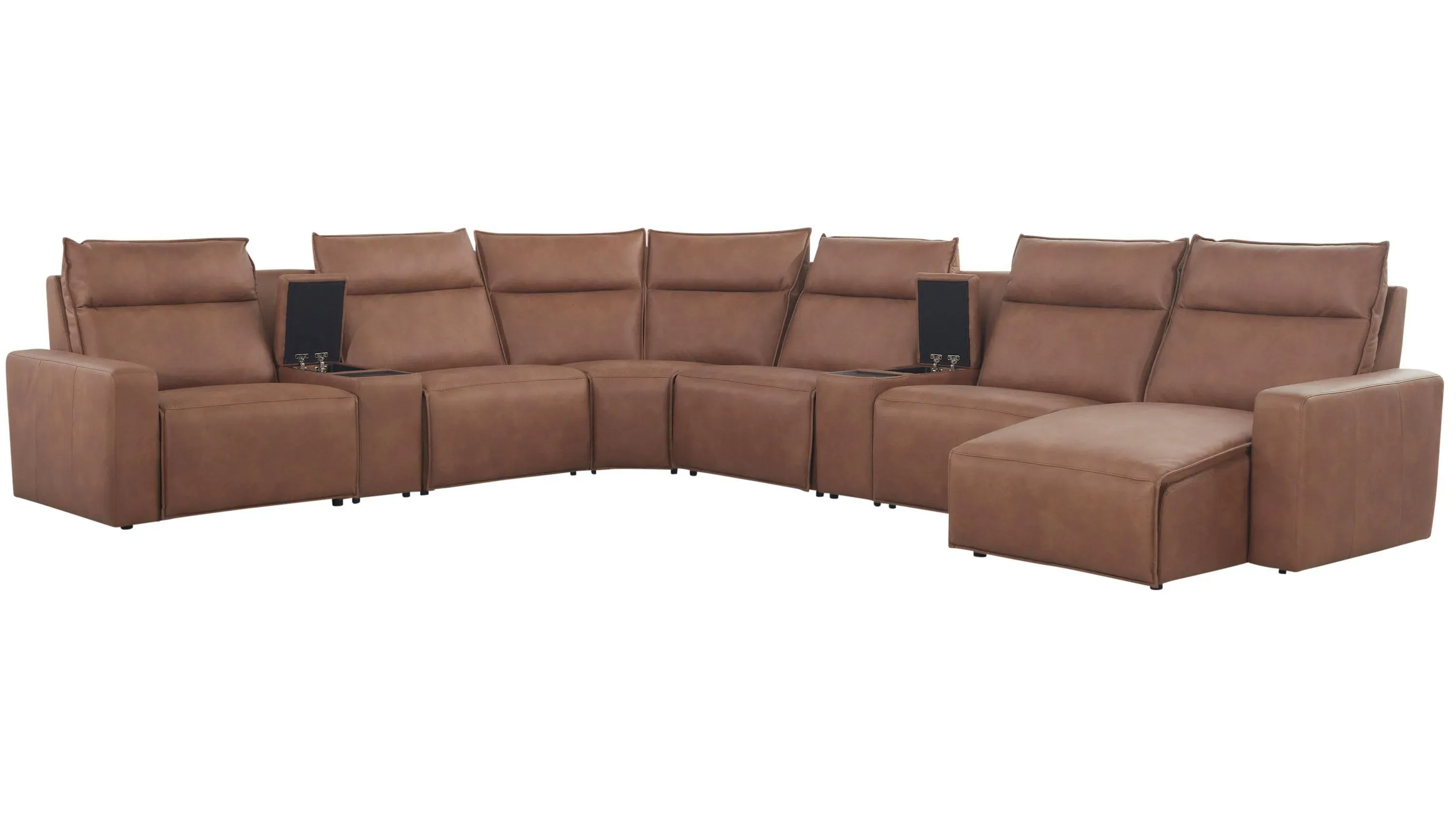 ModularTwo 8-pc. Power Sectional w/ Power Headrest