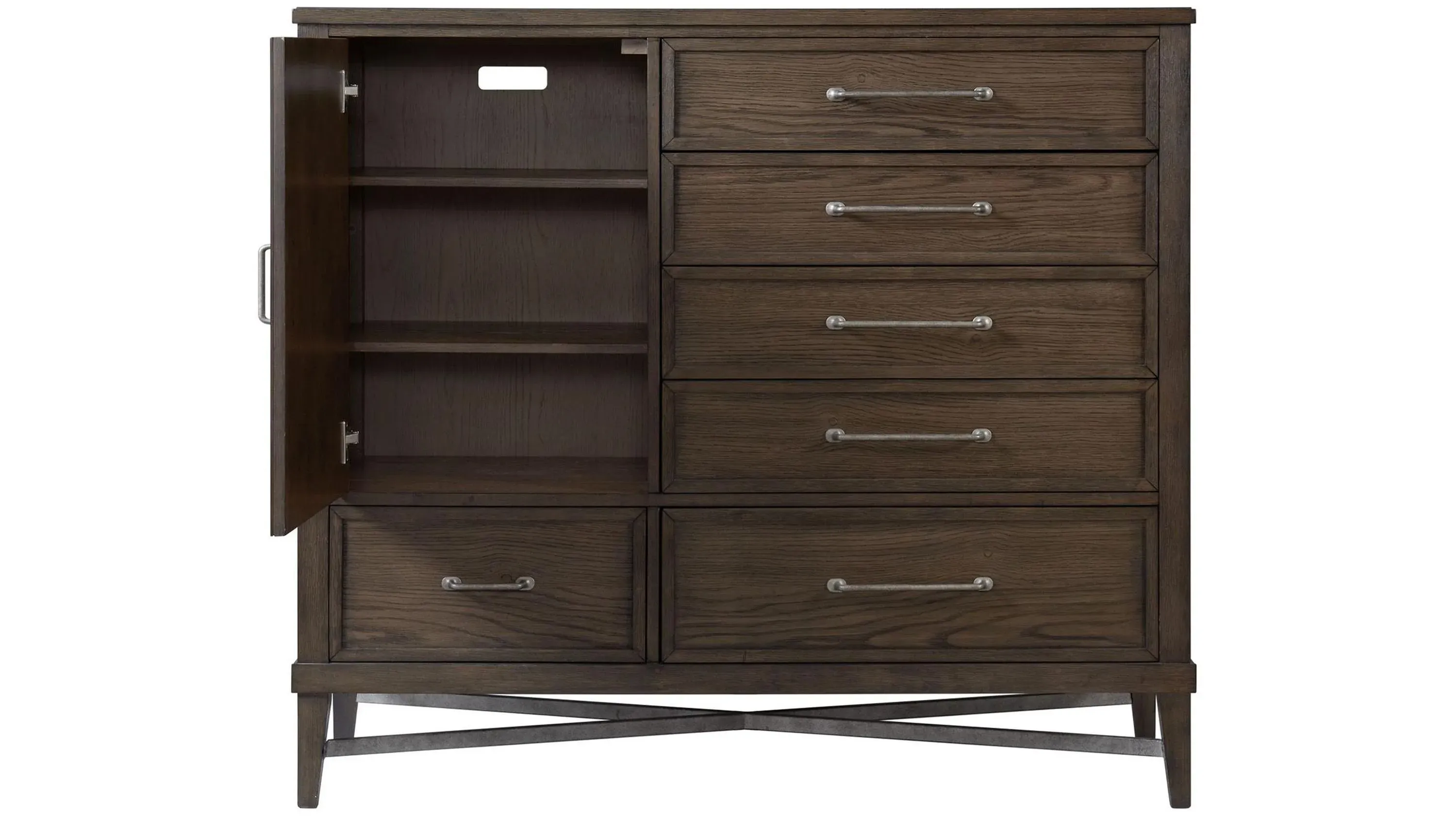 Preston 6 Drawer Gentleman's Chest | Raymour & Flanigan