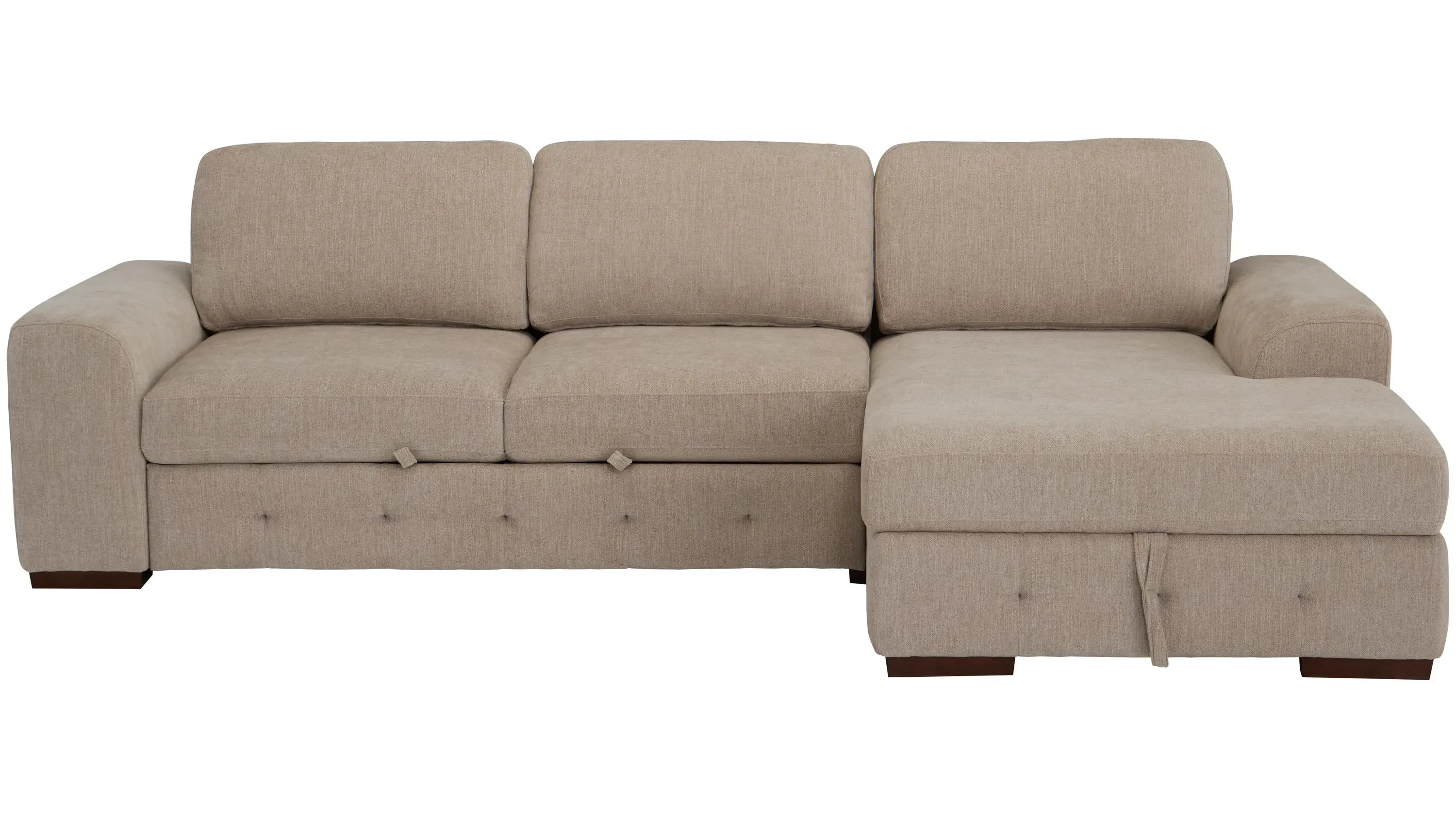 Dolman Left Arm Facing Chaise with Storage | Raymour & Flanigan