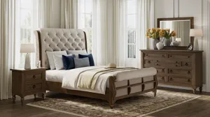 coventry tobacco bedroom set Coventry 4-pc. Bedroom Set
