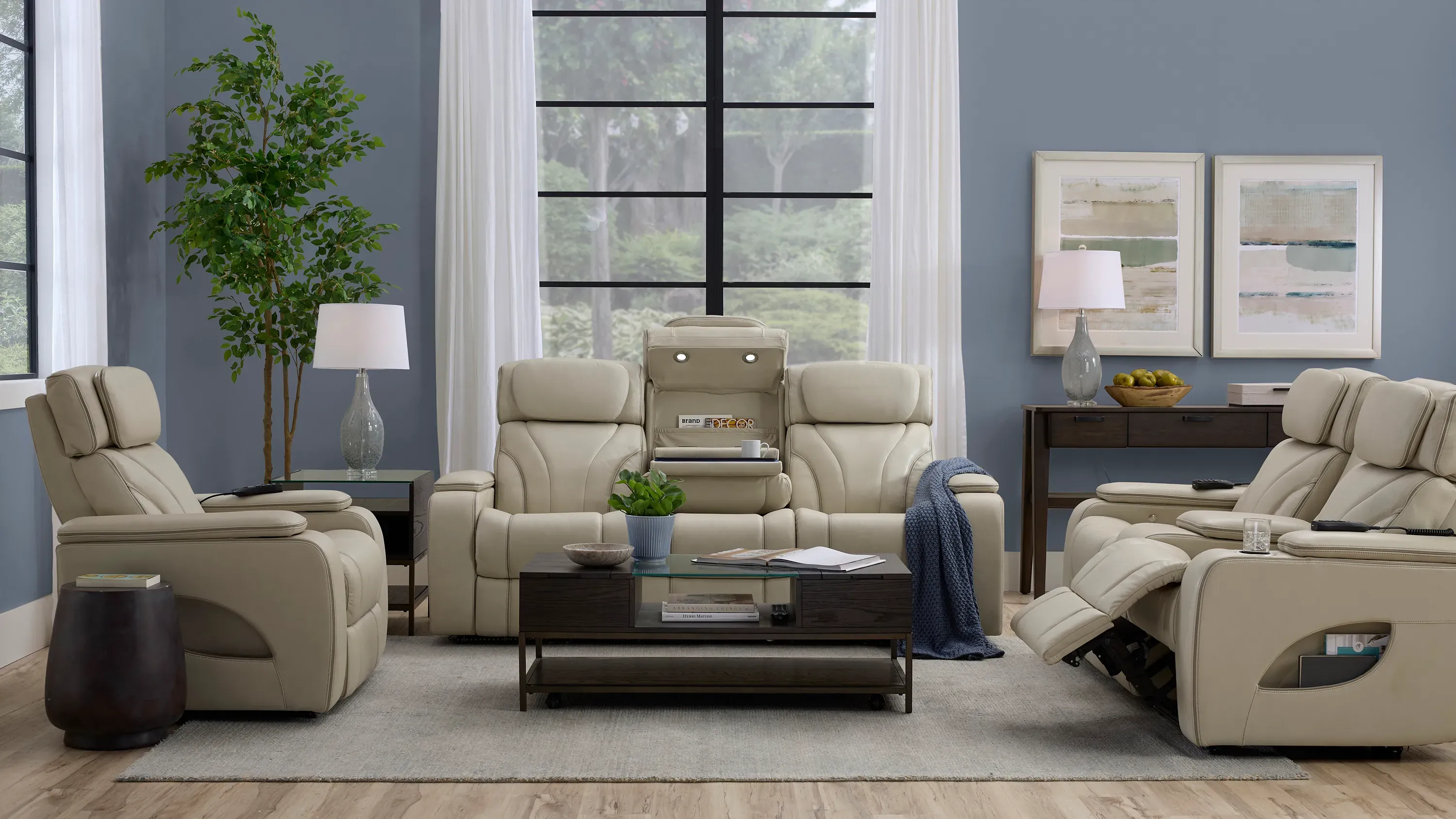Avis Living Room Set | Raymour & Flanigan