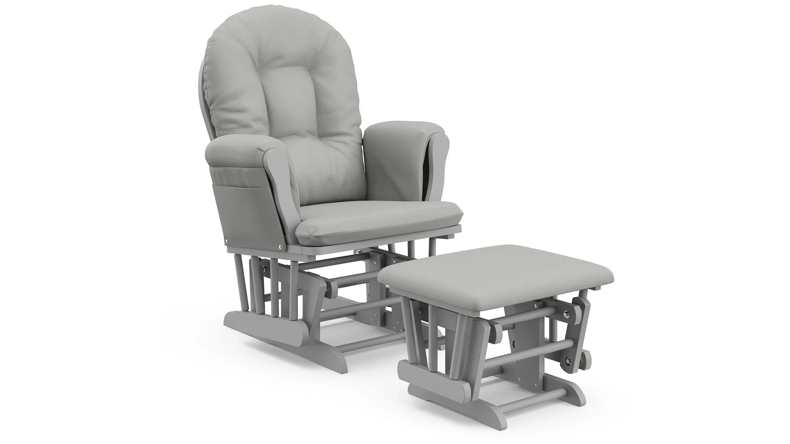 Hoop glider and ottoman discount