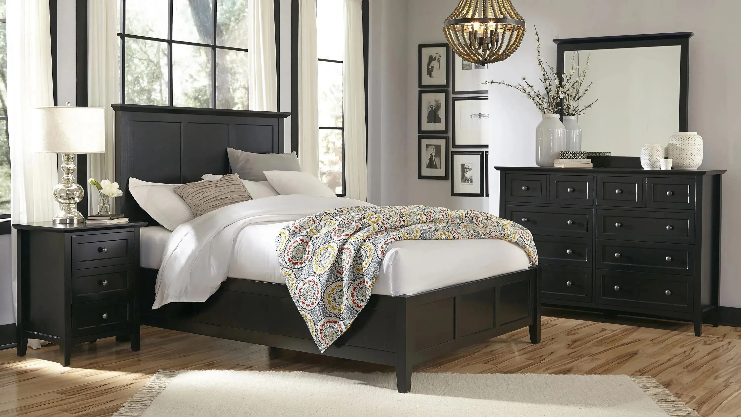 Tompkins 4-pc. Queen Panel Bedroom Set | Raymour & Flanigan