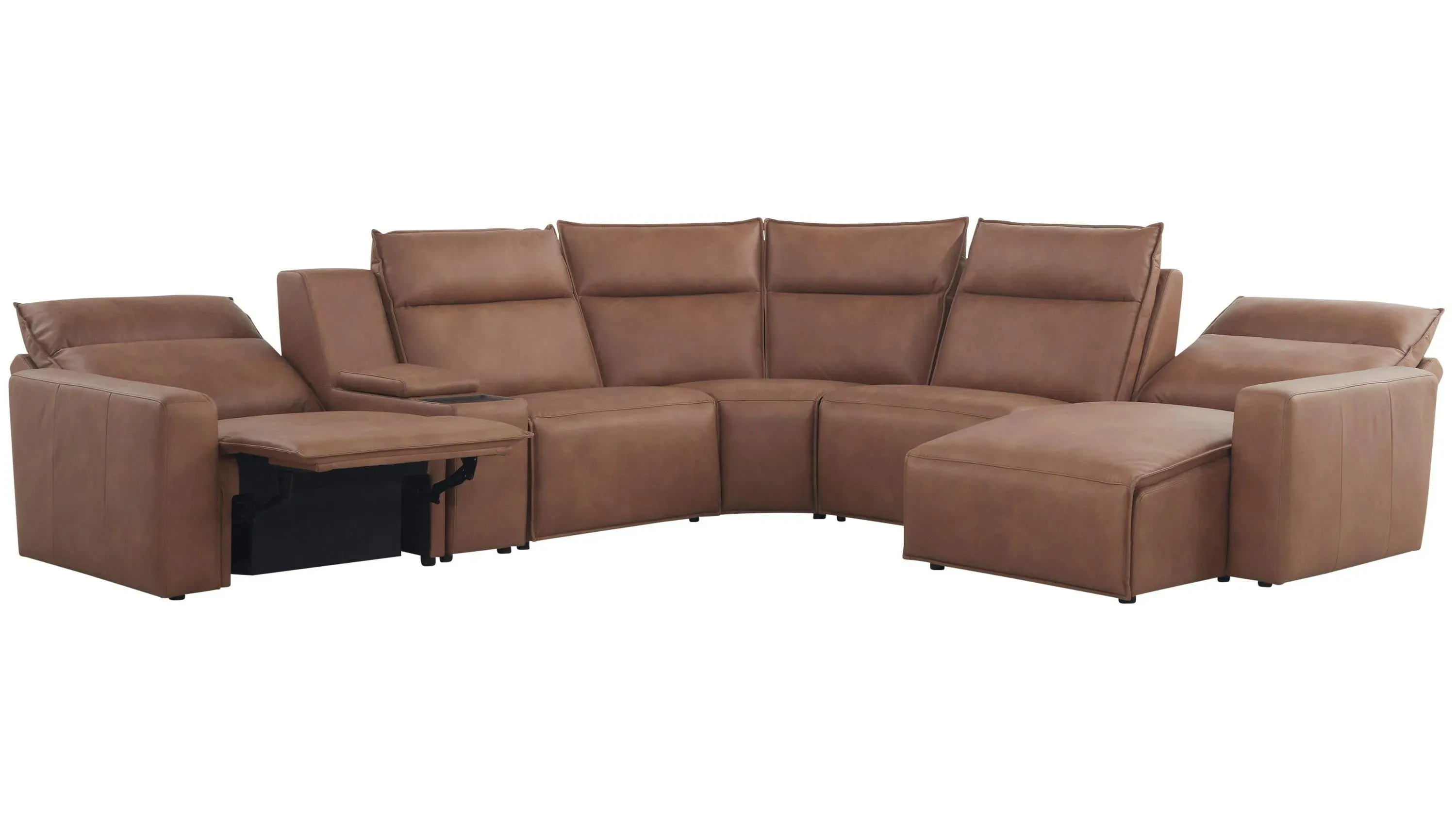 ModularTwo 6-pc. Power Sectional w/ Power Headrest