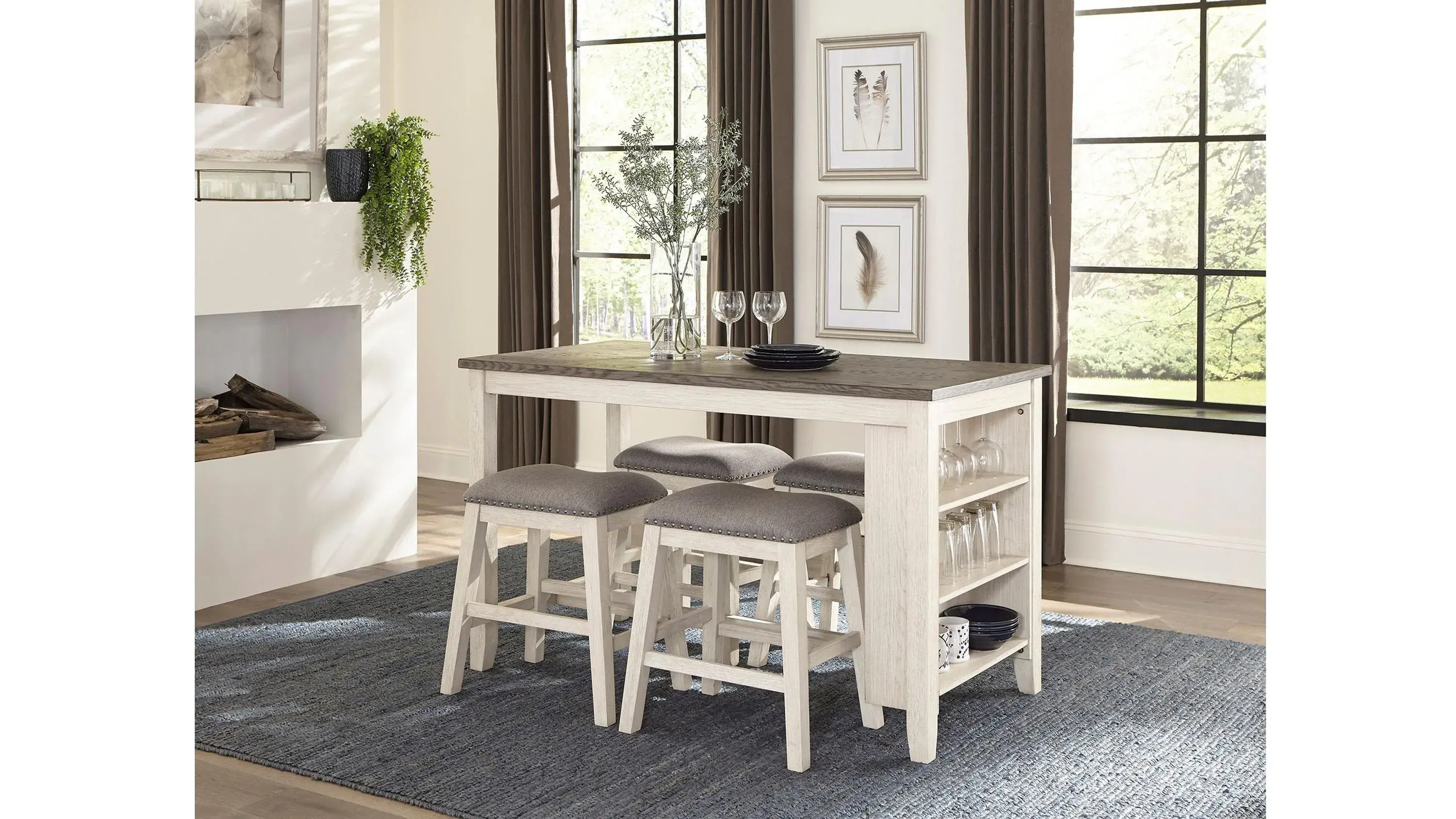 Napa Counter Height Dining Table - Thumbnail 2