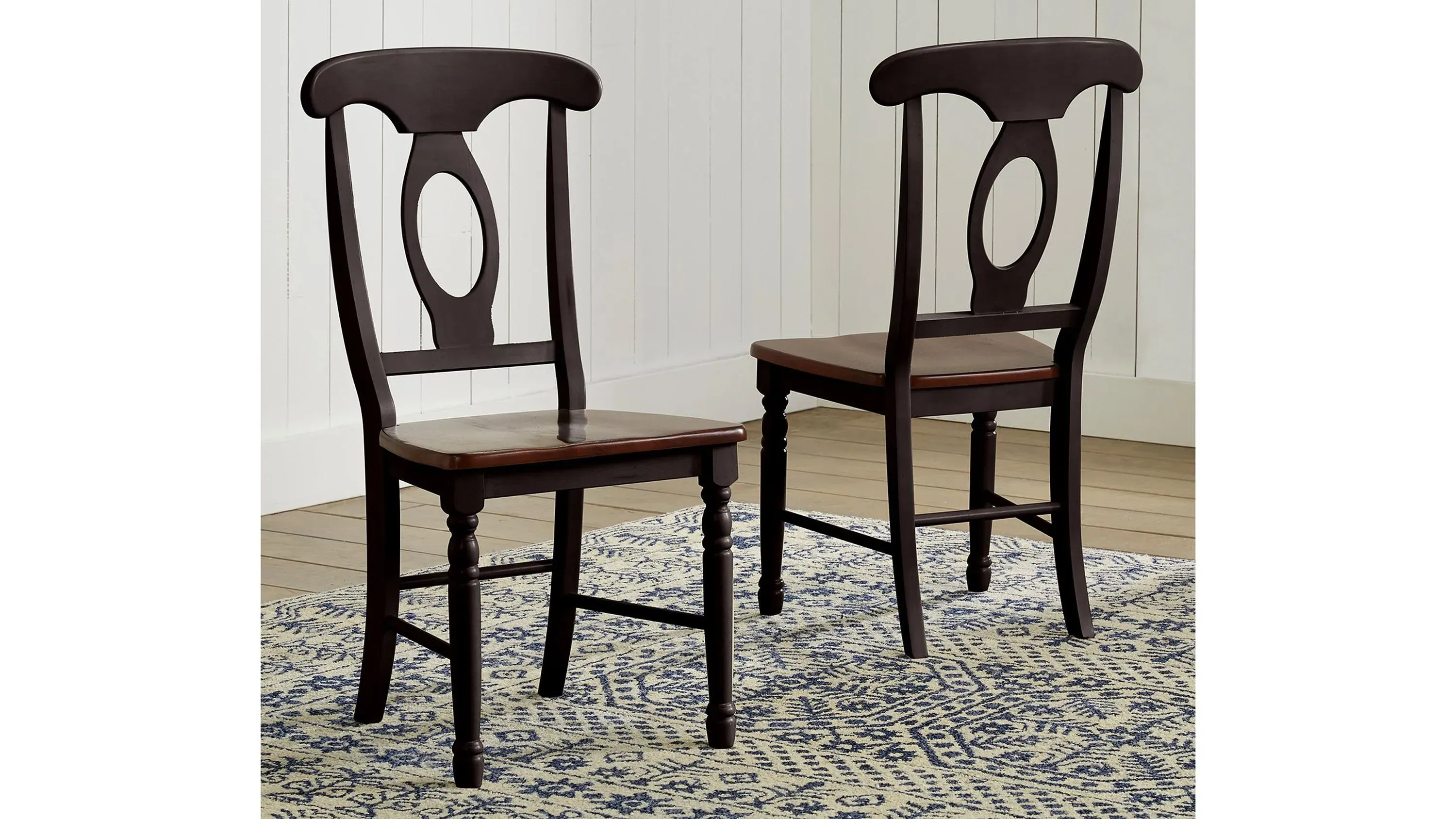 British Isles Napoleon Dining Chair - Set of 2 | Raymour & Flanigan