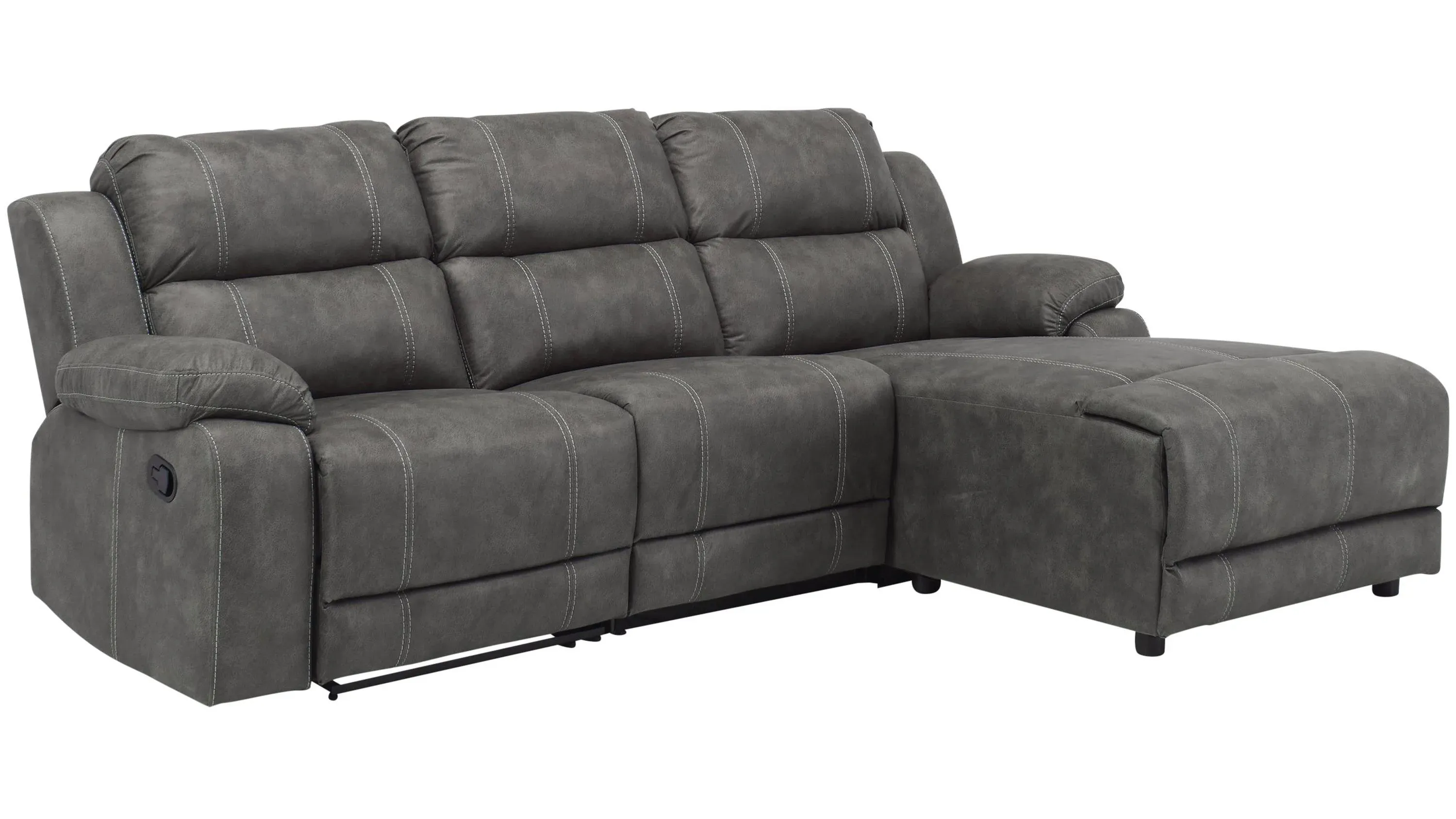 Kerridon Microfiber 3-pc. Reclining Sectional