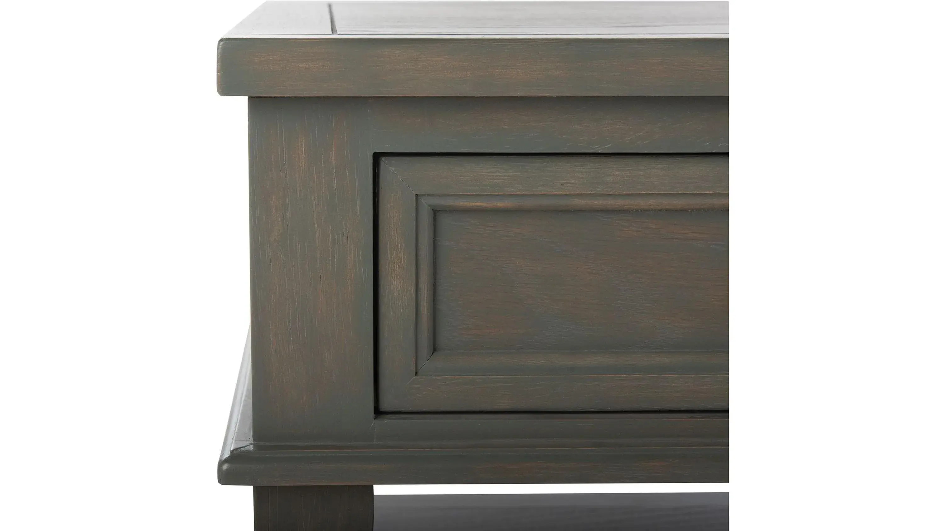 Safavieh American Homes Collection Griffin Grey 3 Drawer Mes | Meses