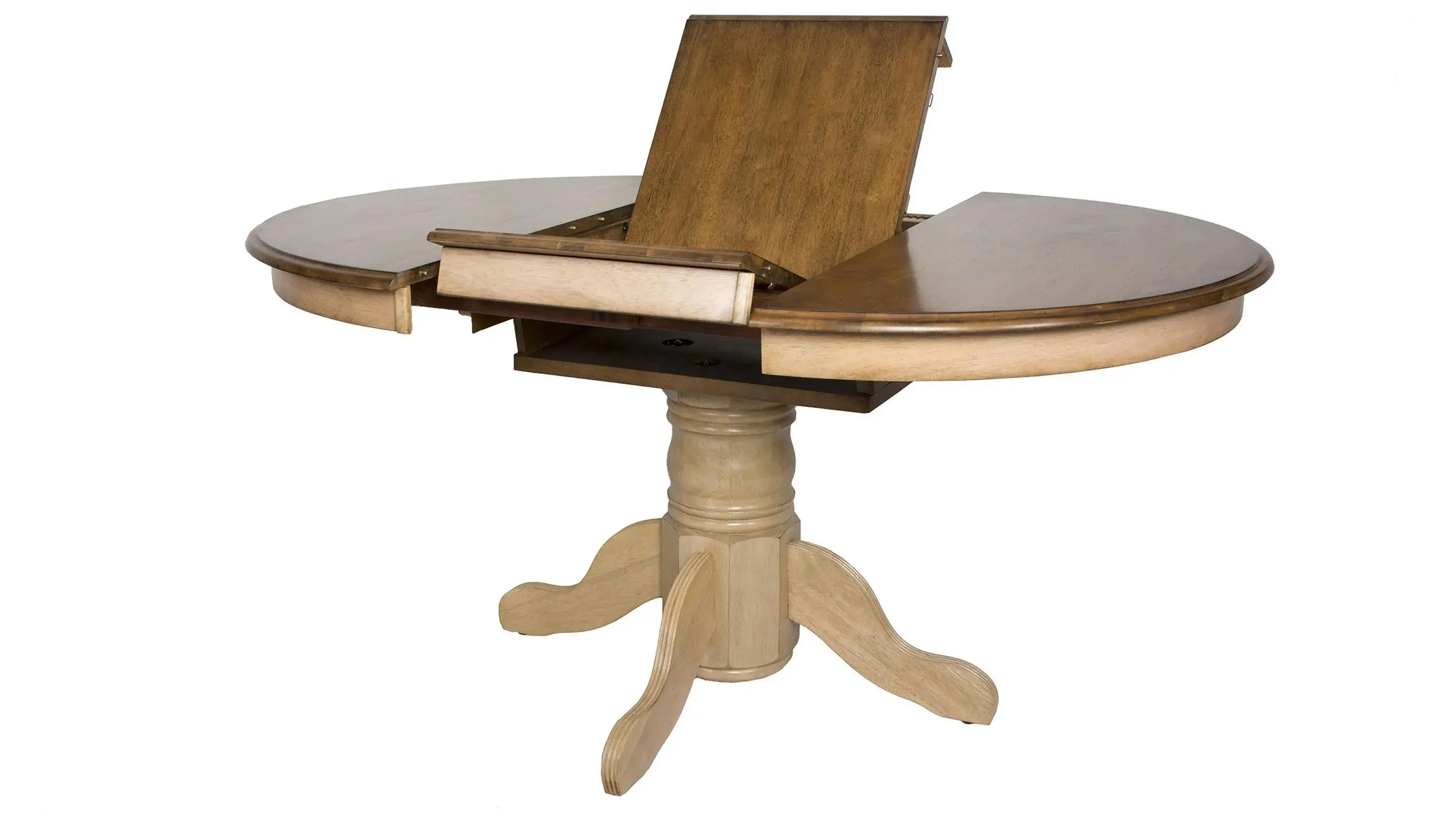 Brook Round Dining Table w/ Leaf